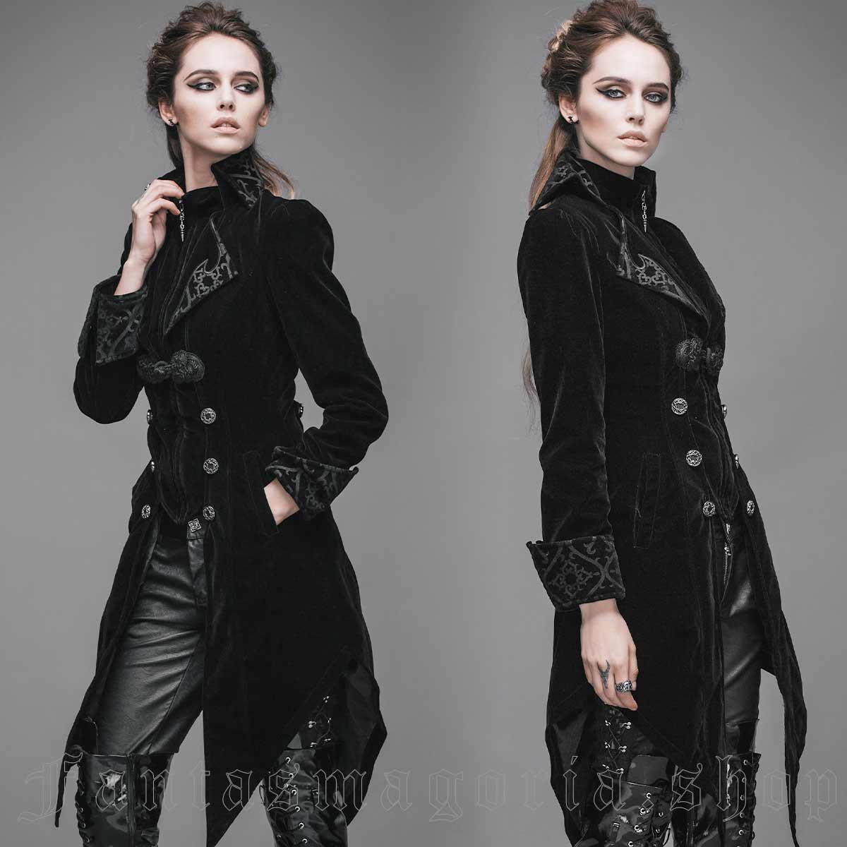 Elfin Black Jacket - Devil Fashion | Fantasmagoria.shop