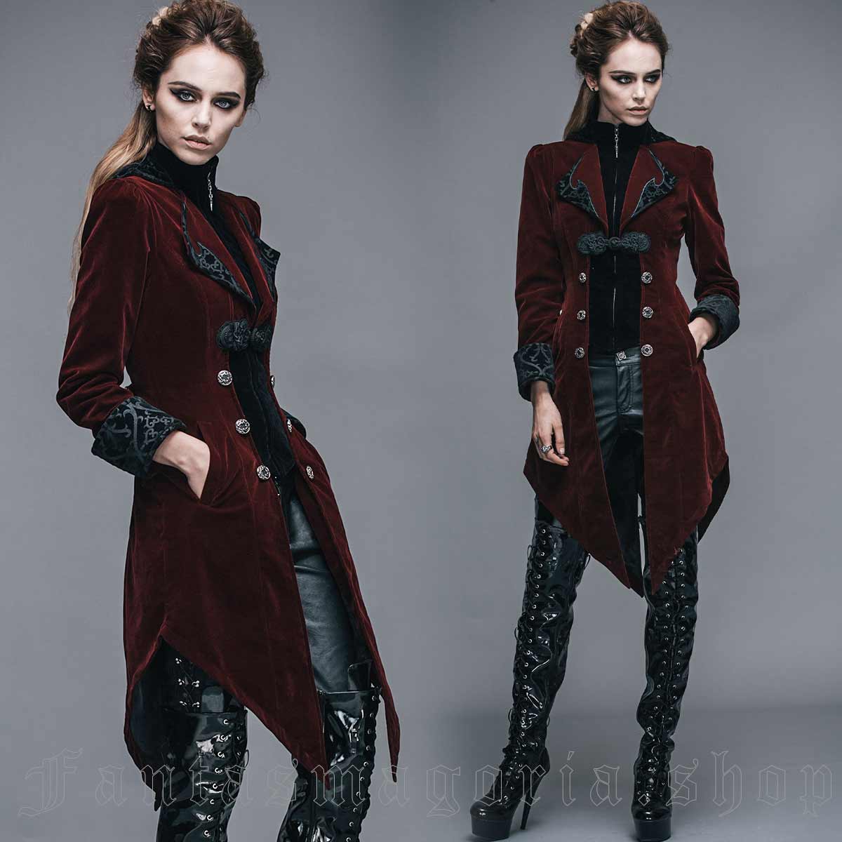 Elfin Blood Jacket - Devil Fashion | Fantasmagoria.shop