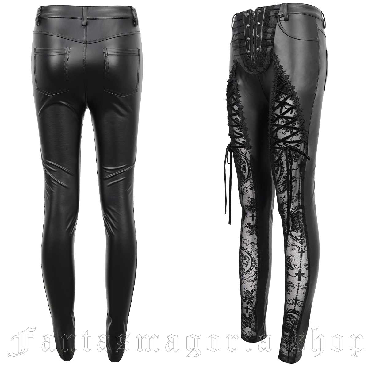 Black Gothic Buckle Belt Mesh Legging for Women  Gothic outfits, Gothic  leggings, Gothic fashion