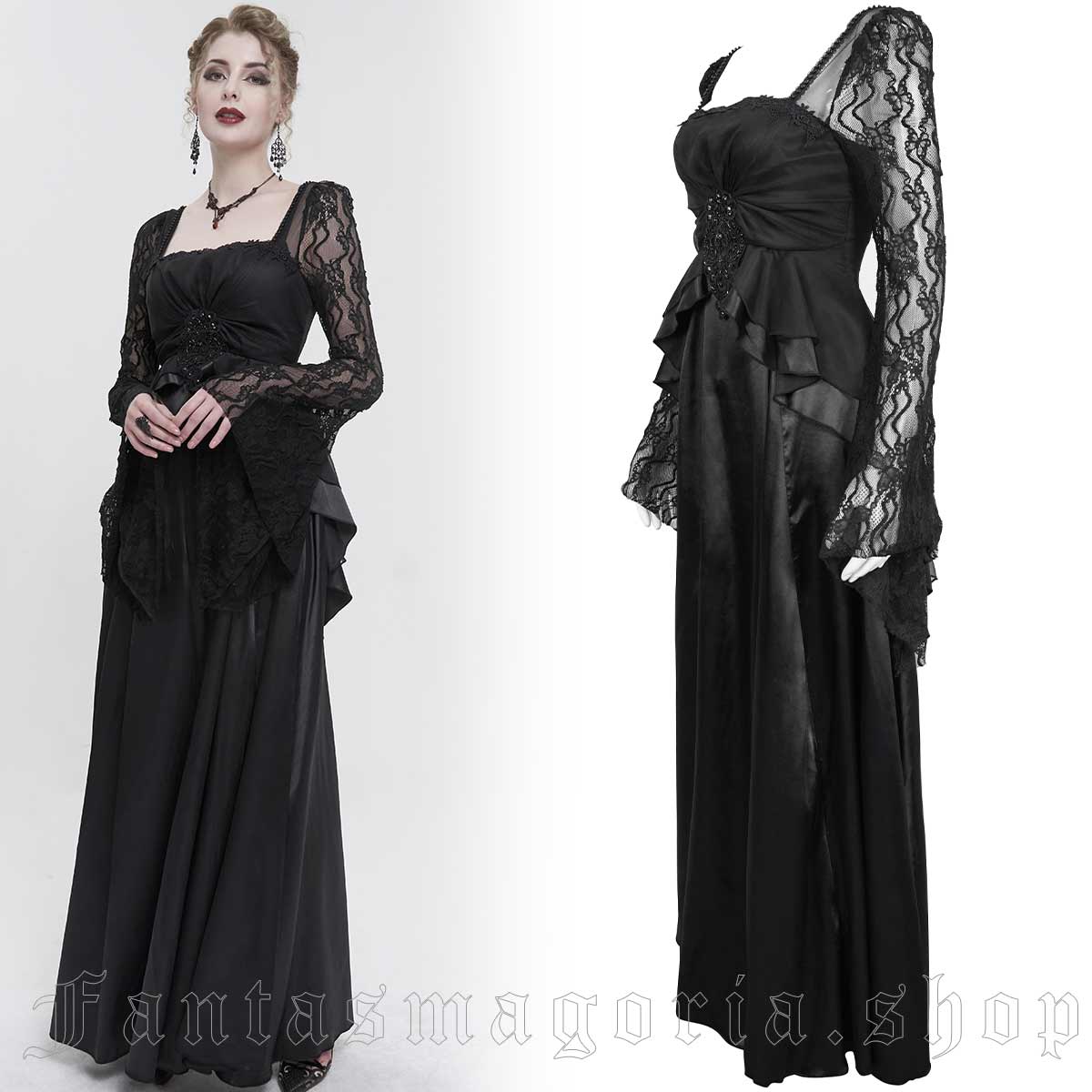 Swansea Black Dress - Eva Lady