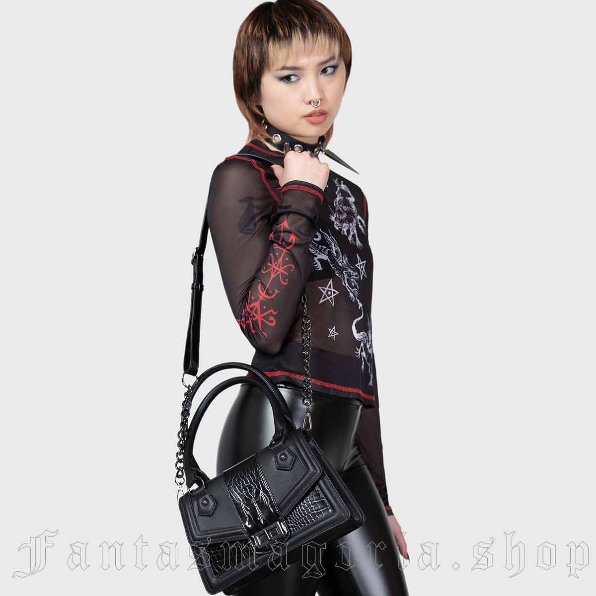 ALDO Women's Regular Jerilini Top Handle Bag, Black: Handbags