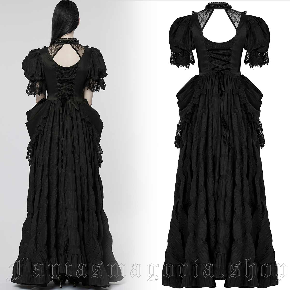 We offer the highest quality in all of our gothic victorian dresses.–  Punkravestore