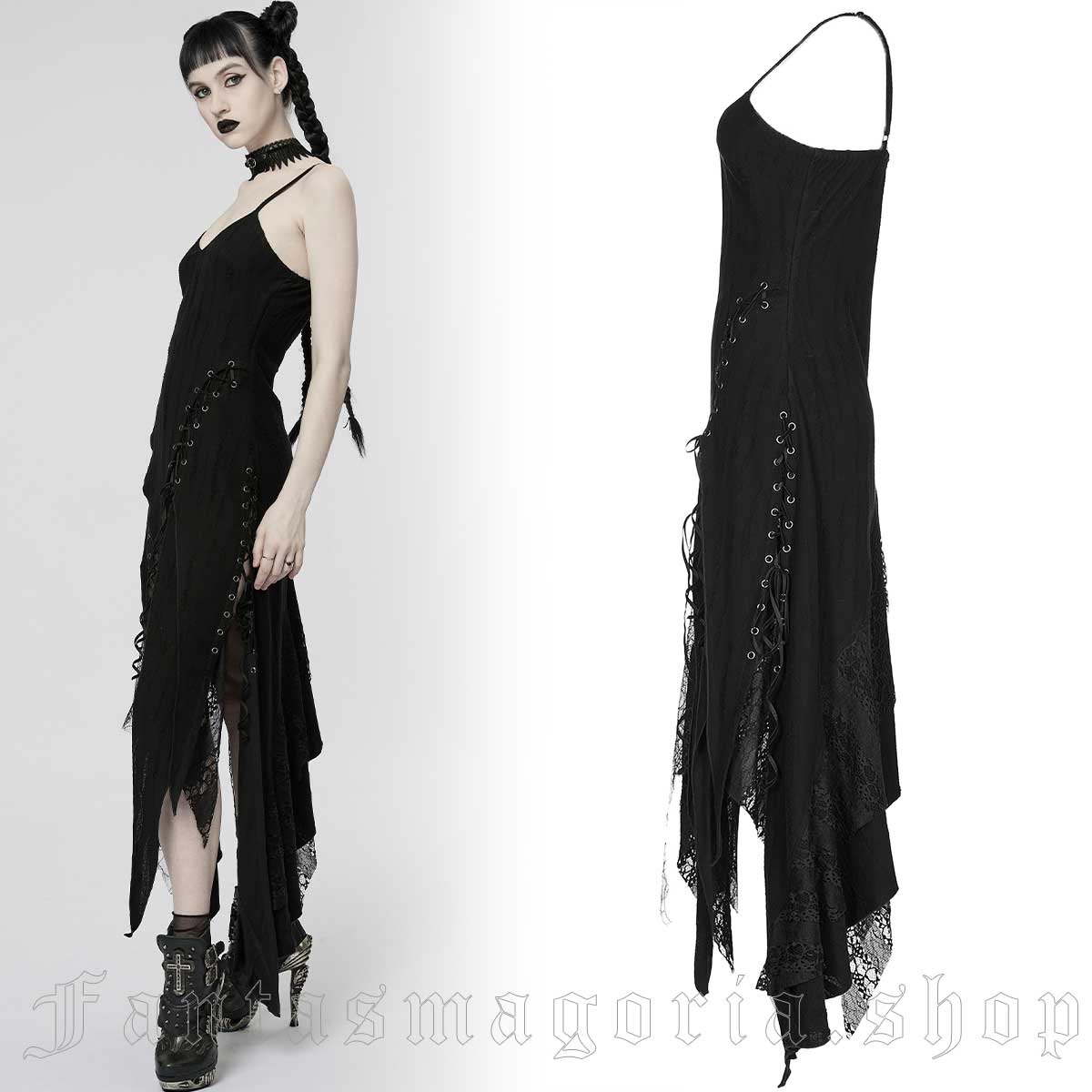 Boho Witch Dress - Punk Rave | Fantasmagoria.shop
