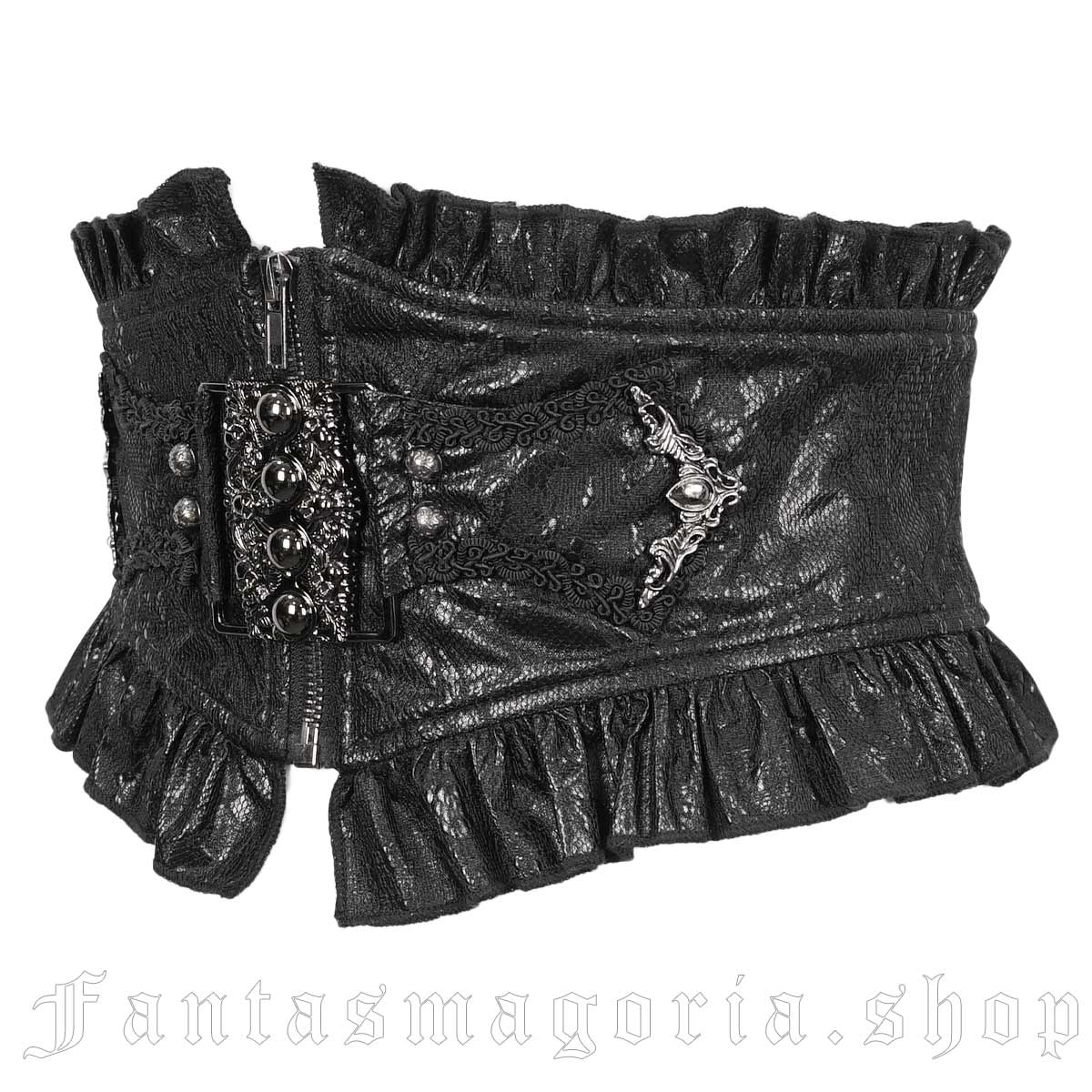 Women`s gothic black corset belt.