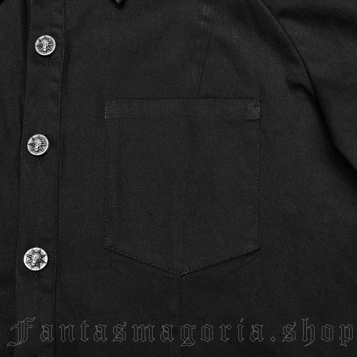 Black Parade Men's Shirt - Punk Rave | Fantasmagoria.shop