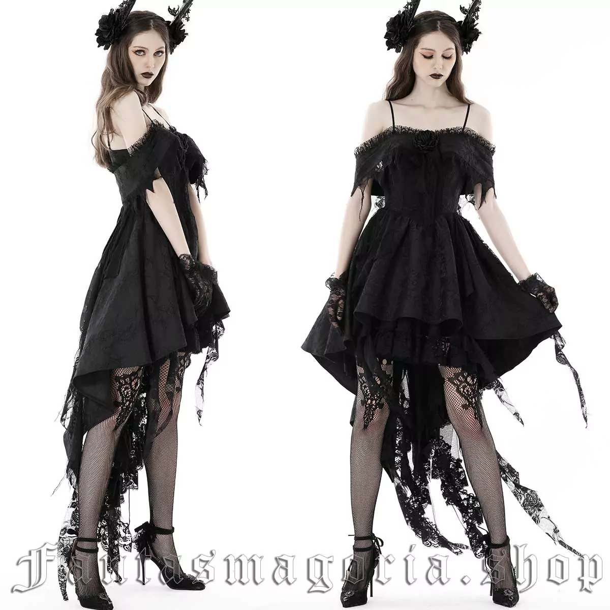 Angel Witch Dress - Dark in Love | Fantasmagoria.shop