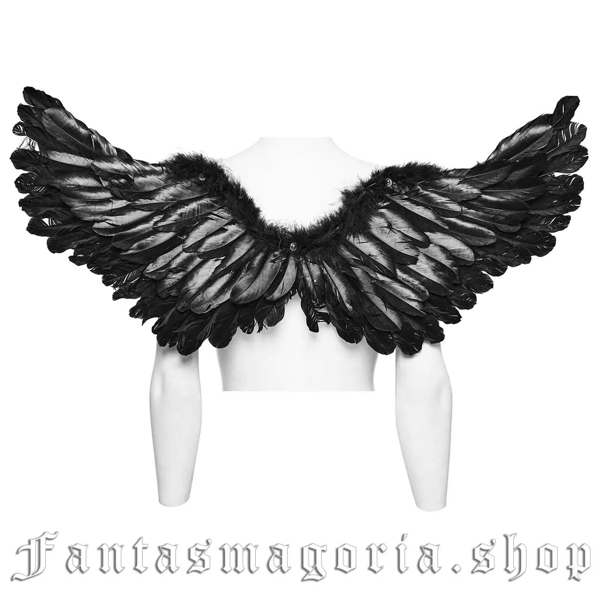 Gothic Angel Black Wings - Punk Rave