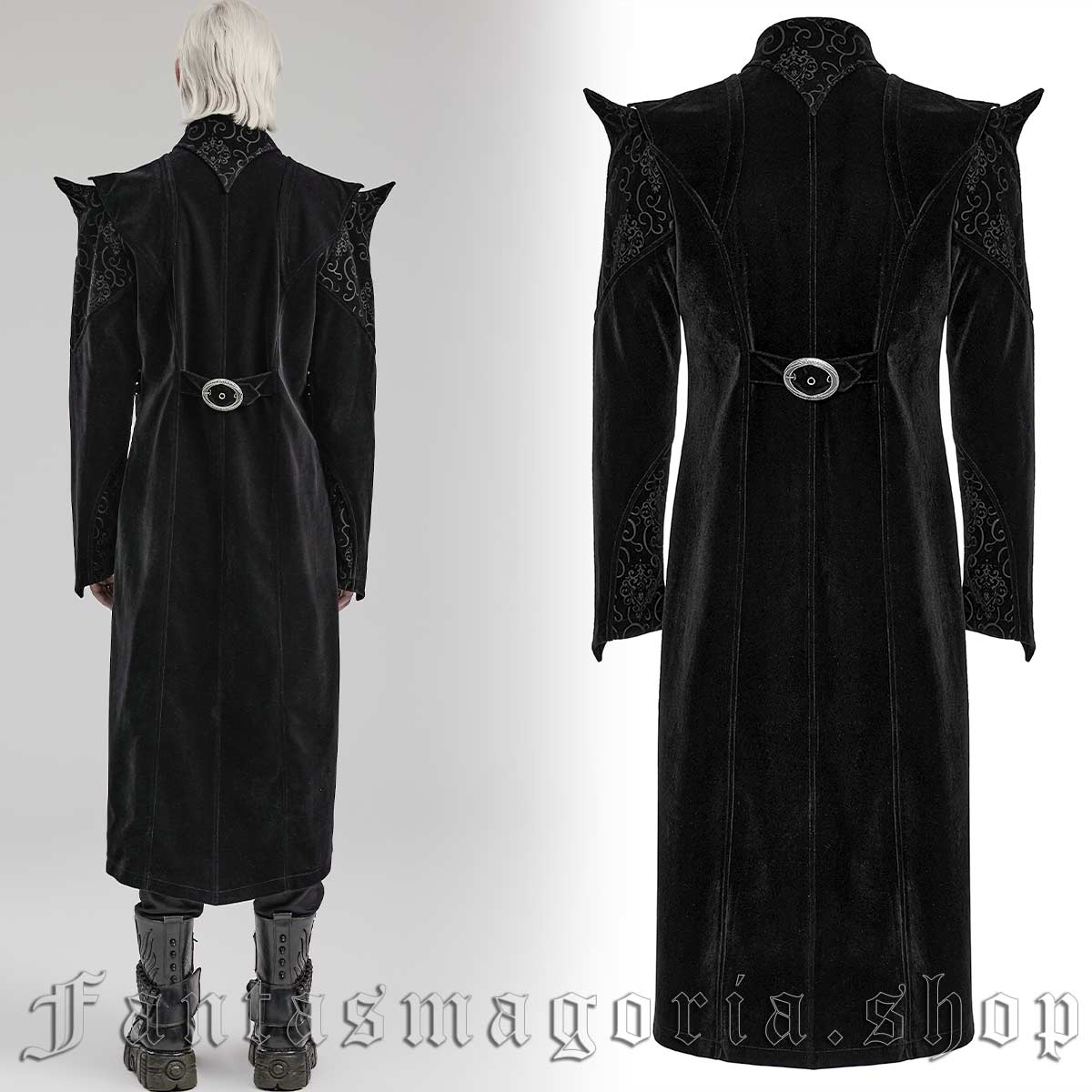 Gothic Vampire Coat - Punk Rave | Fantasmagoria.shop