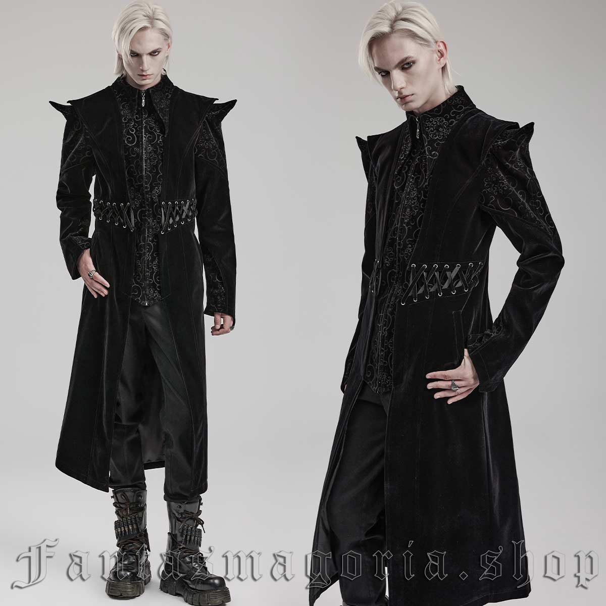Gothic Vampire Coat - Punk Rave | Fantasmagoria.shop