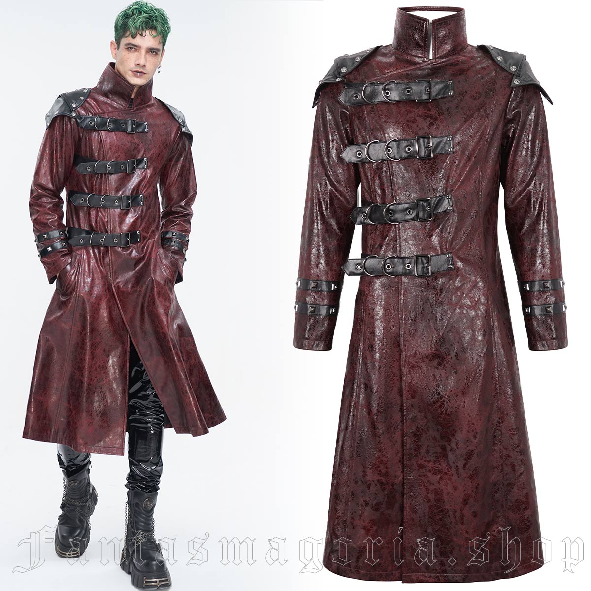 Warhammer Red Coat - Devil Fashion | Fantasmagoria.shop