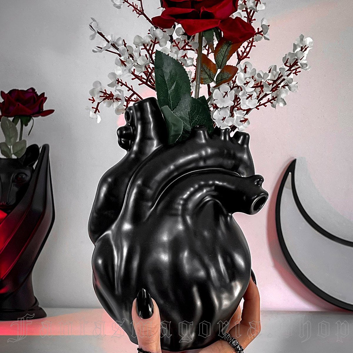 Black Heart Vase. Killstar KSRA010357