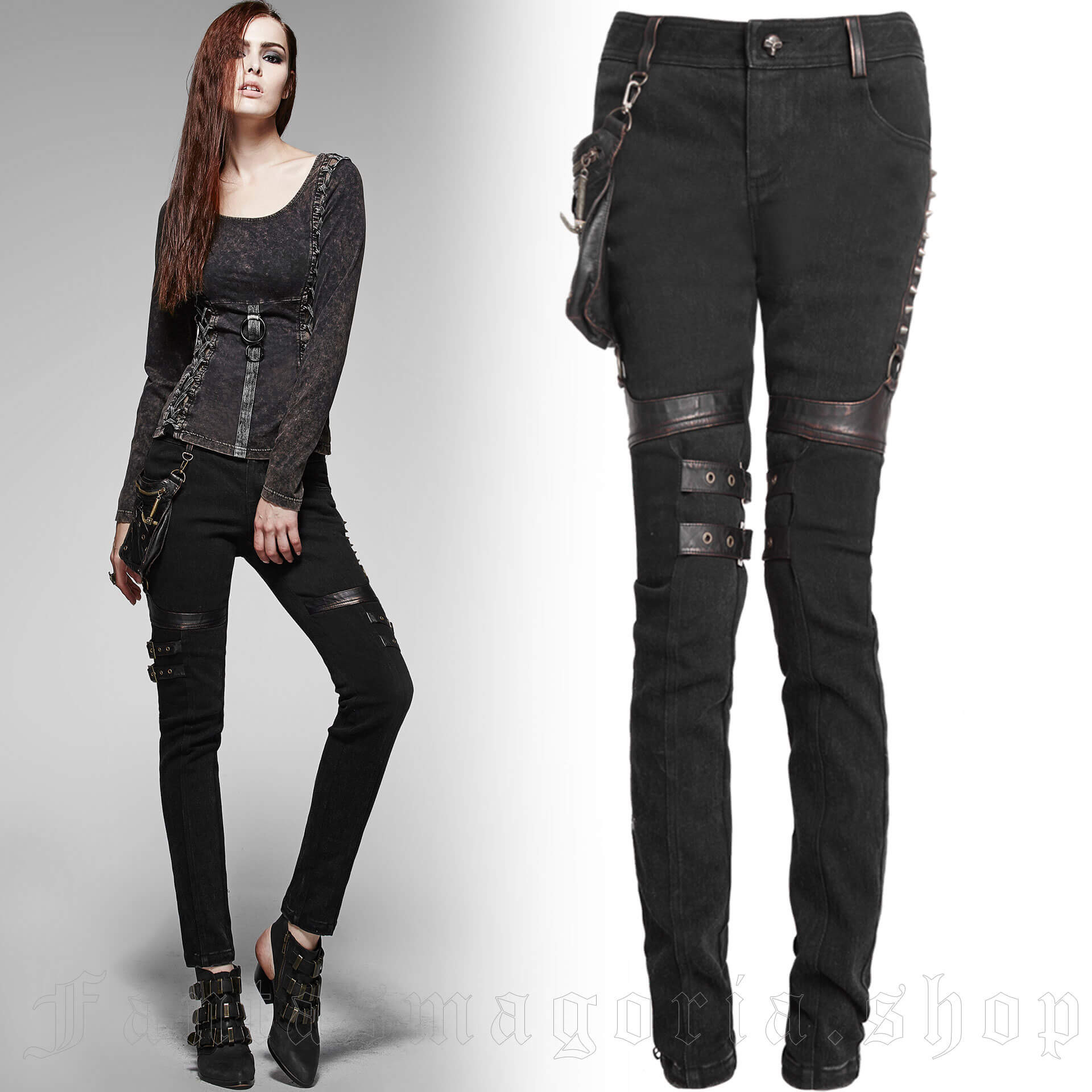 Steam Sector Trousers - Punk Rave - K-207 1