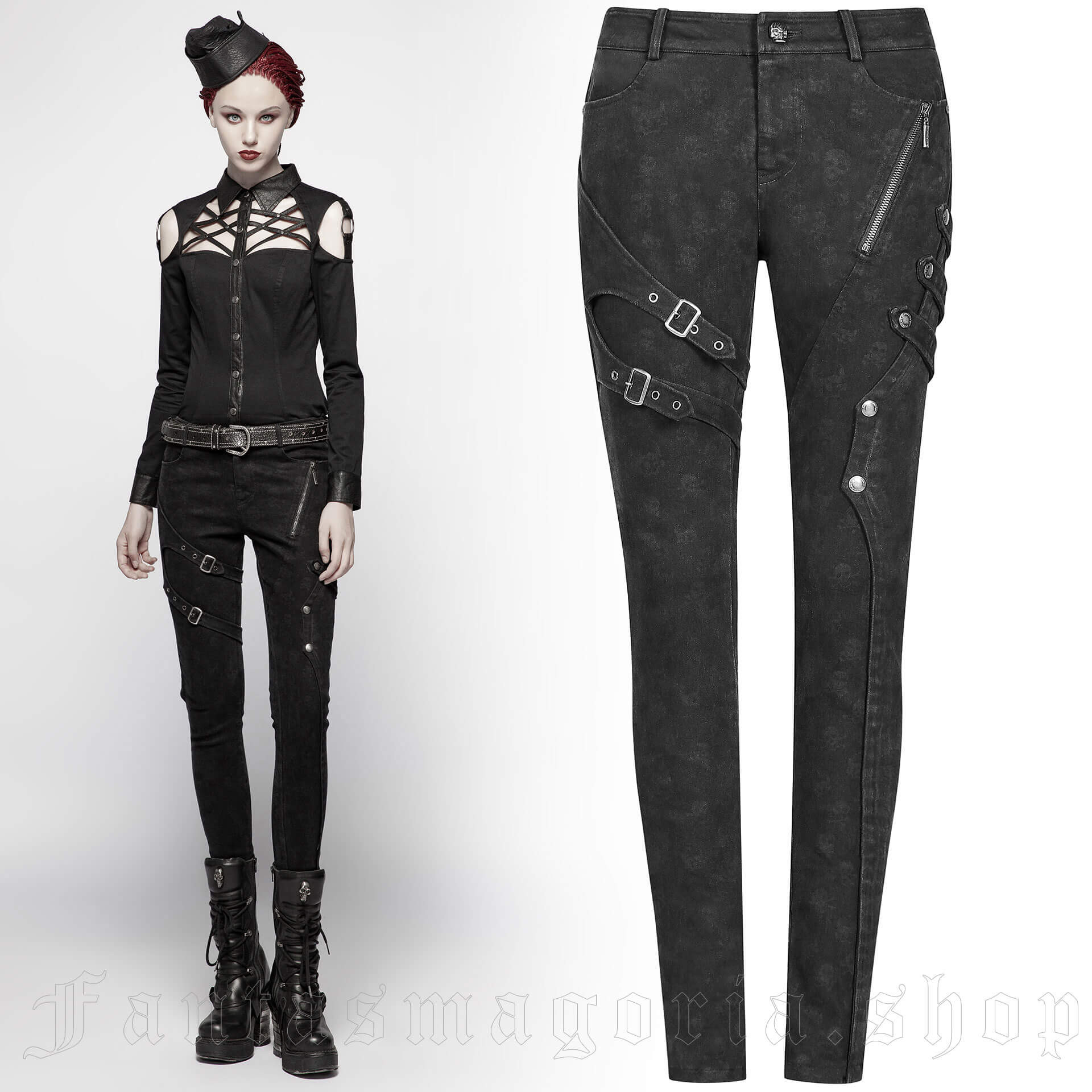 Gothic Trooper Trousers - Punk Rave - WK-355 1