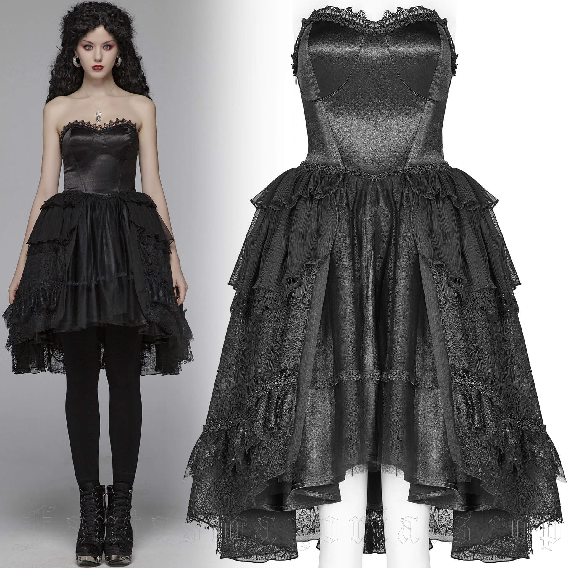 Gothic Butterfly Dress - Punk Rave - WLQ-092 1