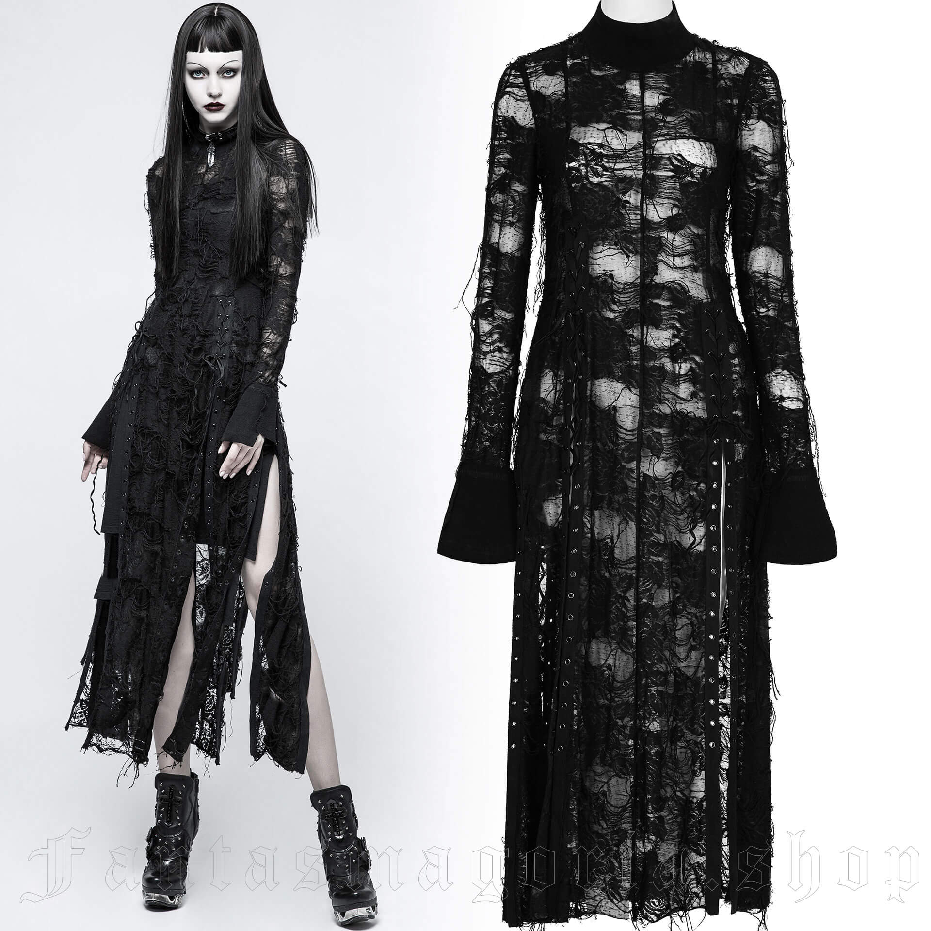 Black Witch Top-Dress - Punk Rave - OPQ-200 1