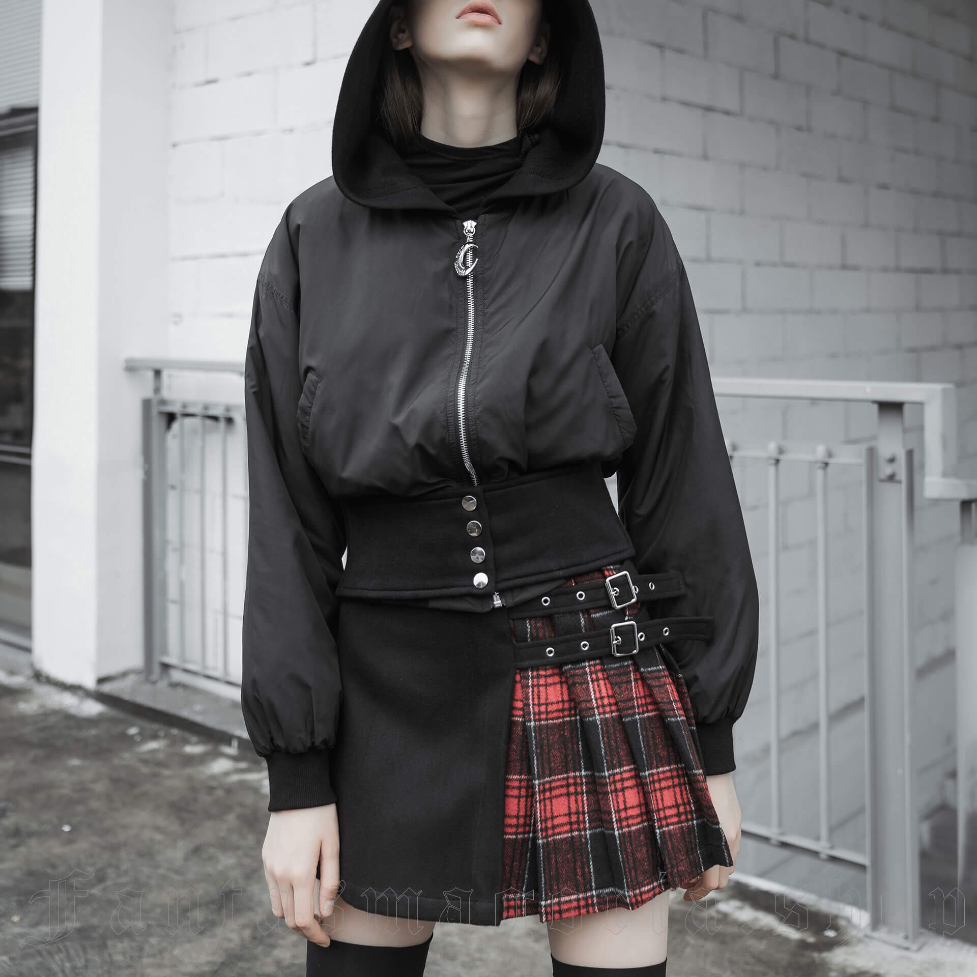 Mila Skirt OPQ-471 by PUNK RAVE brand