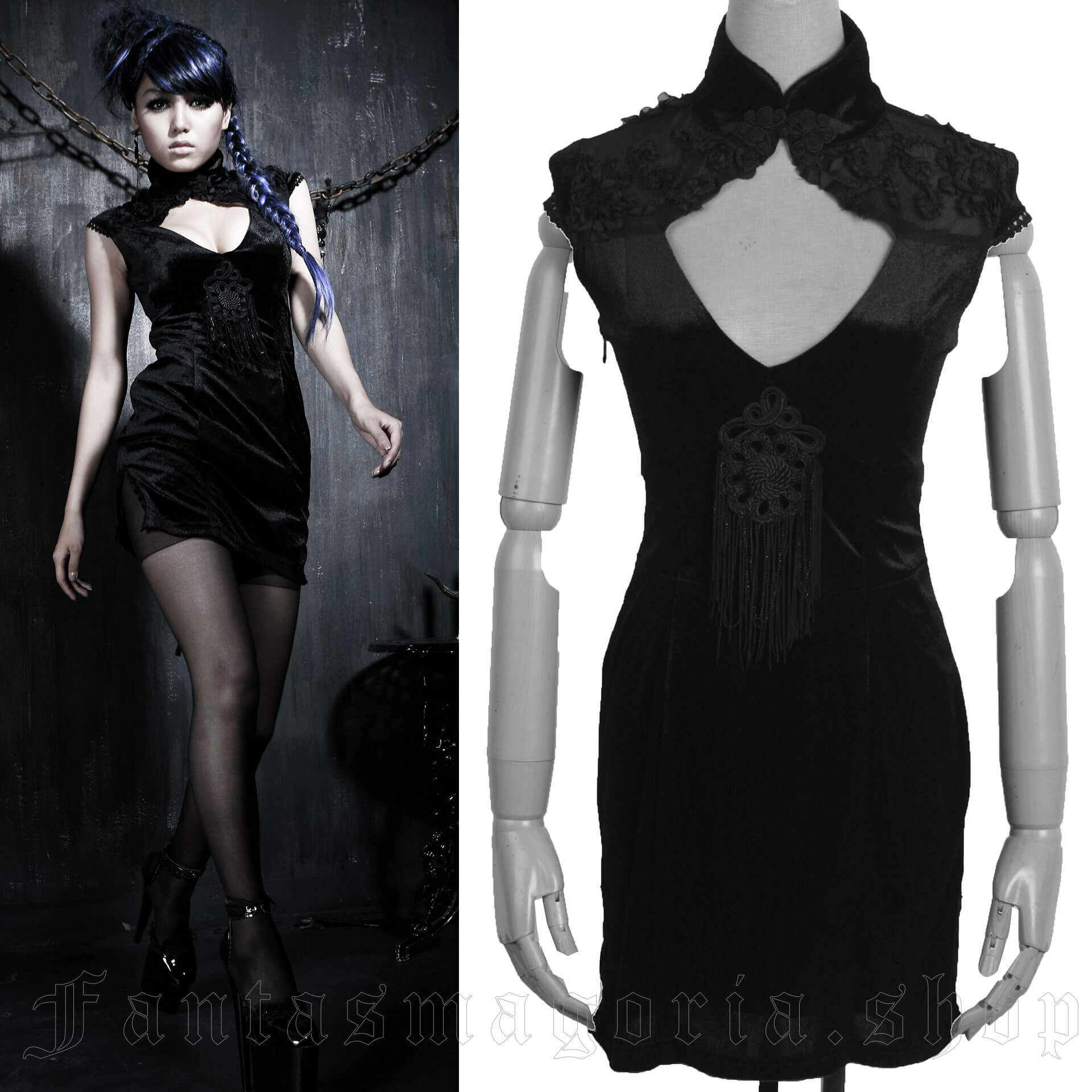 Gothic Geisha Dress - Punk Rave - Q-179 1