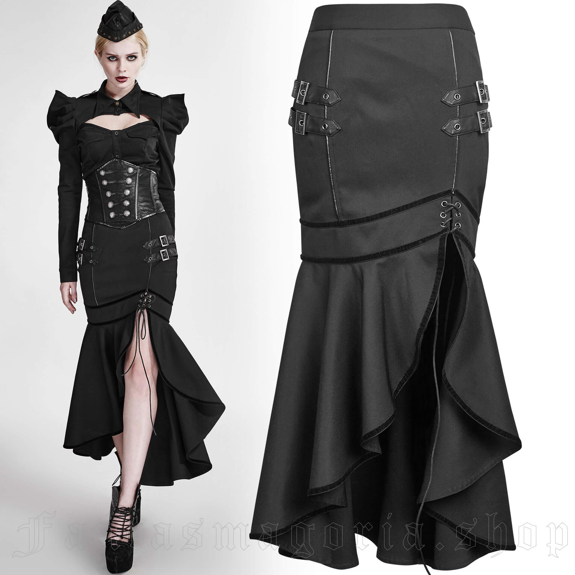 Black Azalea Skirt - Punk Rave - Q-293 1