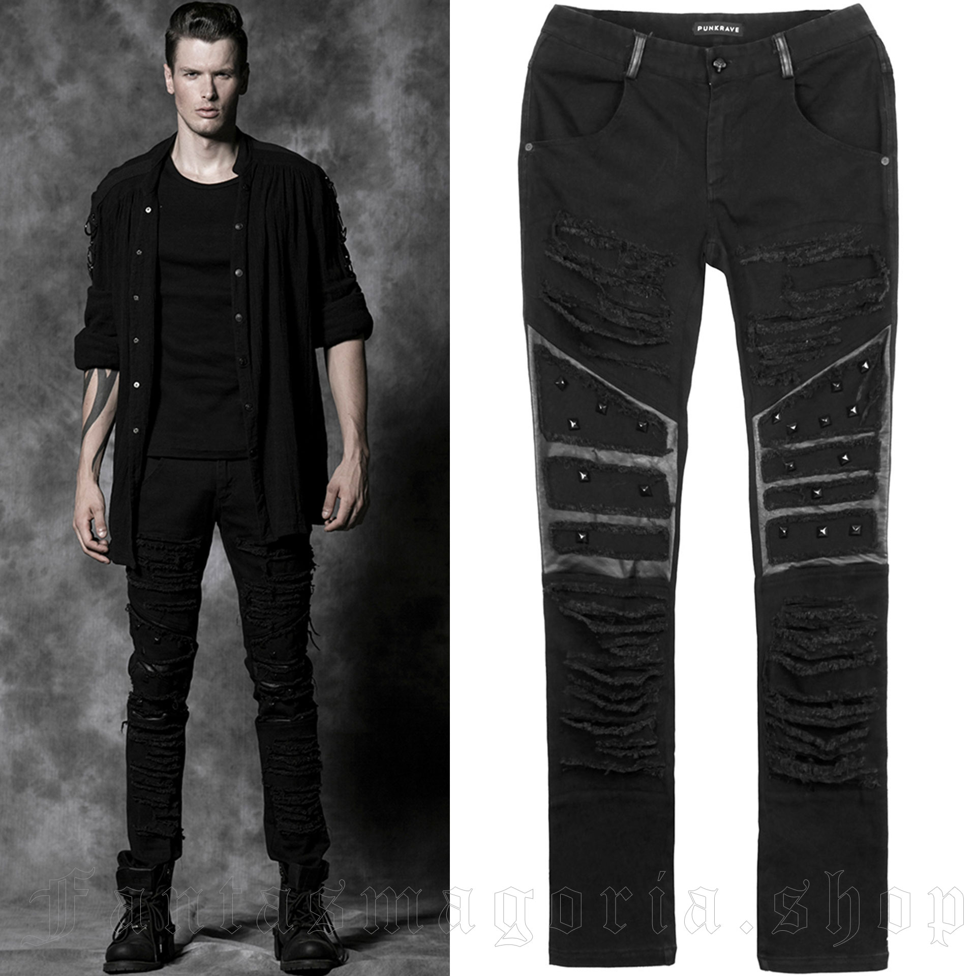 Madmax Trousers - Punk Rave - K-179 1