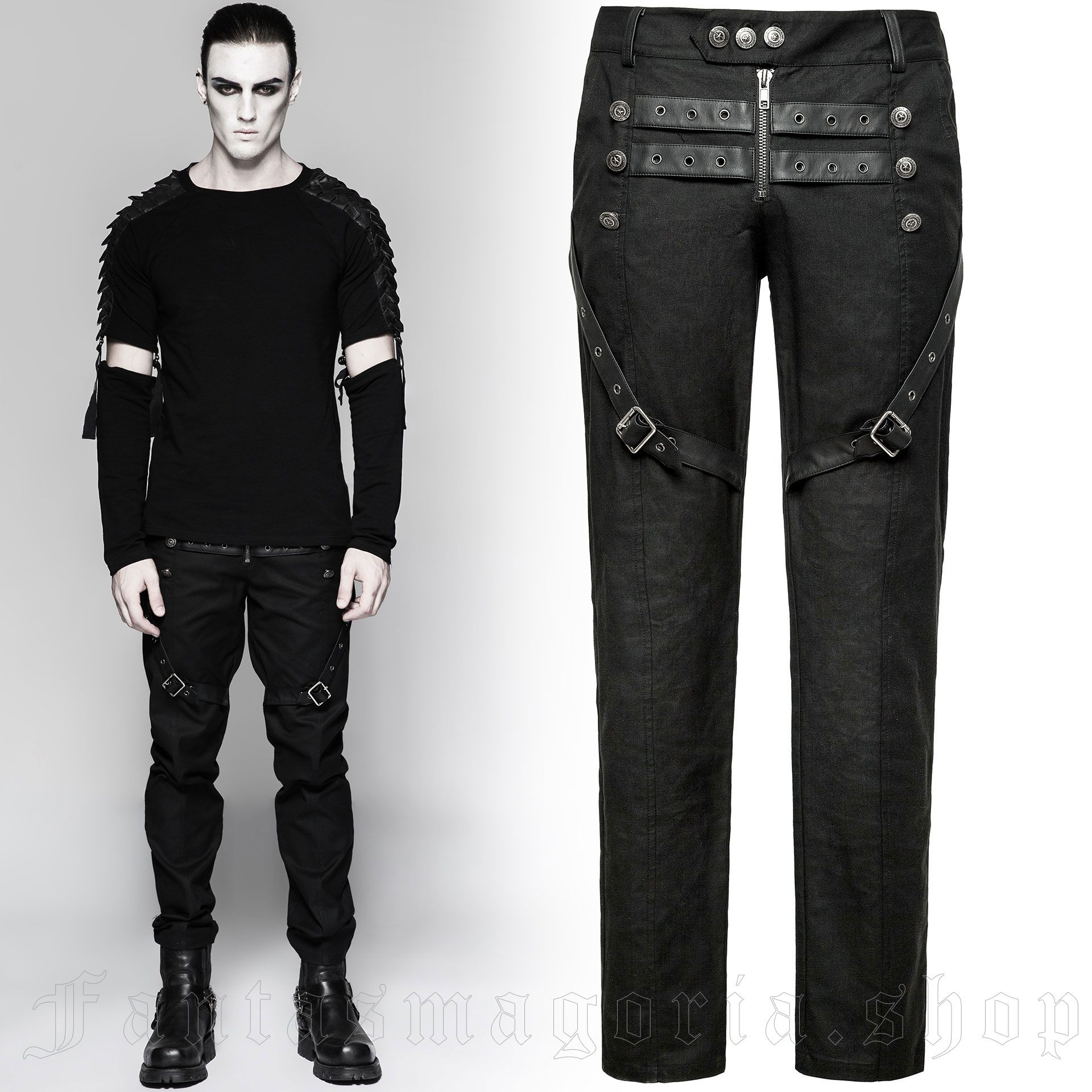Aries Trousers Punk Rave K-279 1