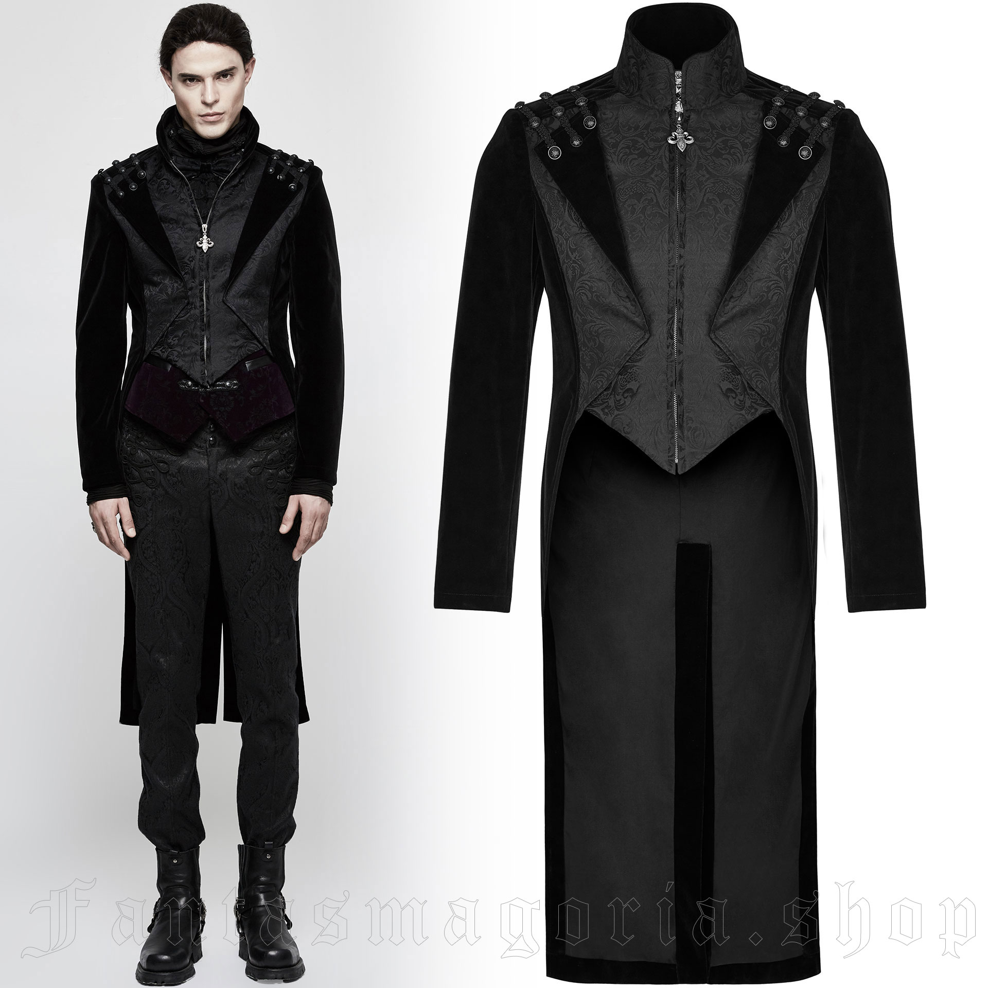 The Dynasty Of Darkness Tailcoat - Punk Rave - Y-814 1