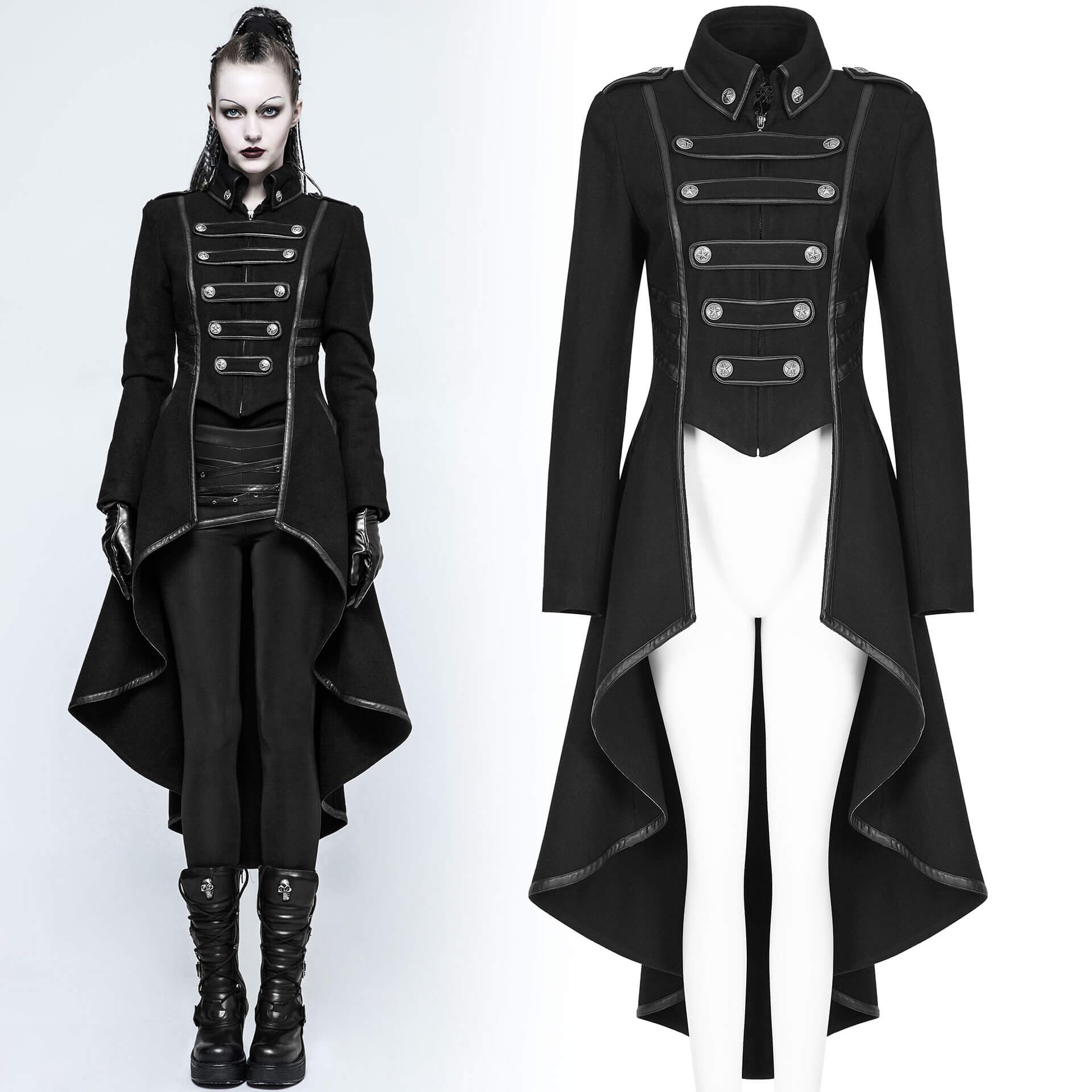 Military Uniforms Jacket: A Gothic Fashion Statement