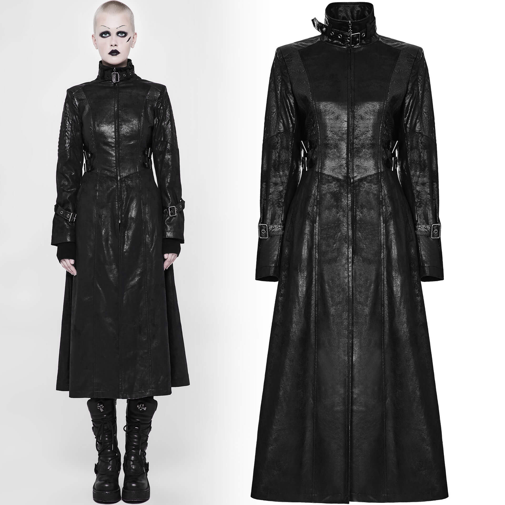 Secondskin Coat by Punk Rave brand