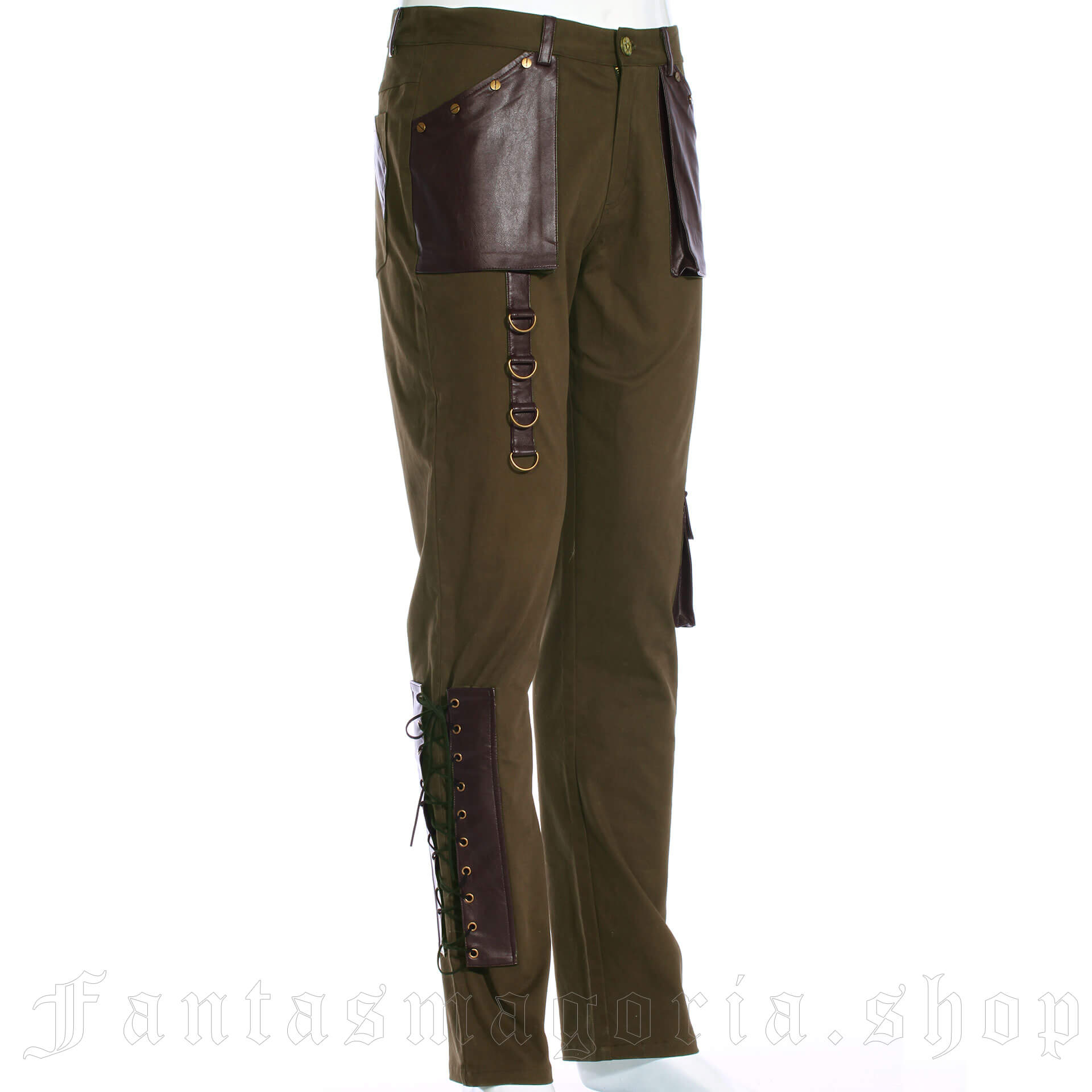 Osmosis Steampunk Leather Pants  DevilFashion Official