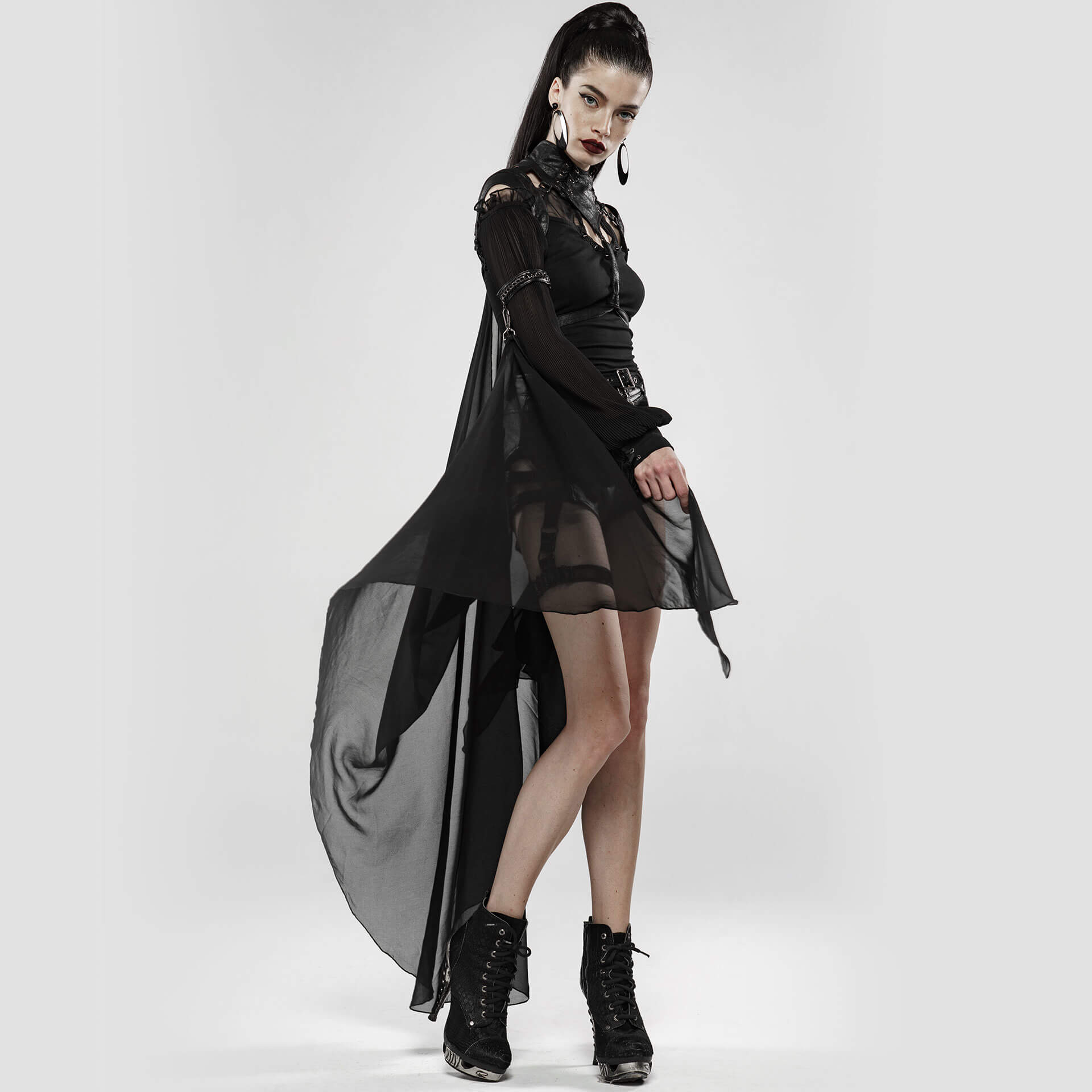 Leia Harness Cape WY-1138 by PUNK RAVE brand