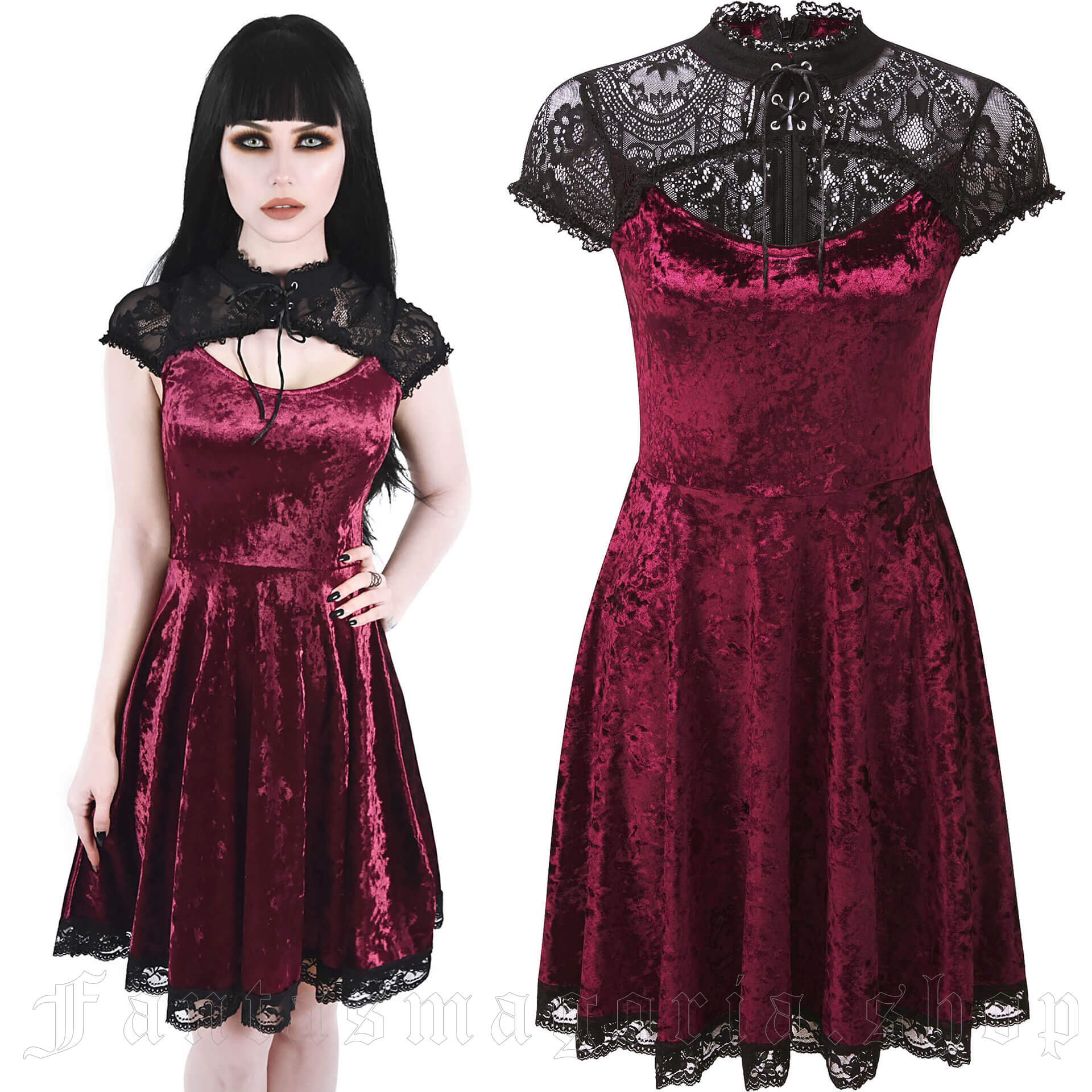 Astephana Lace Dress - Killstar | Fantasmagoria.shop