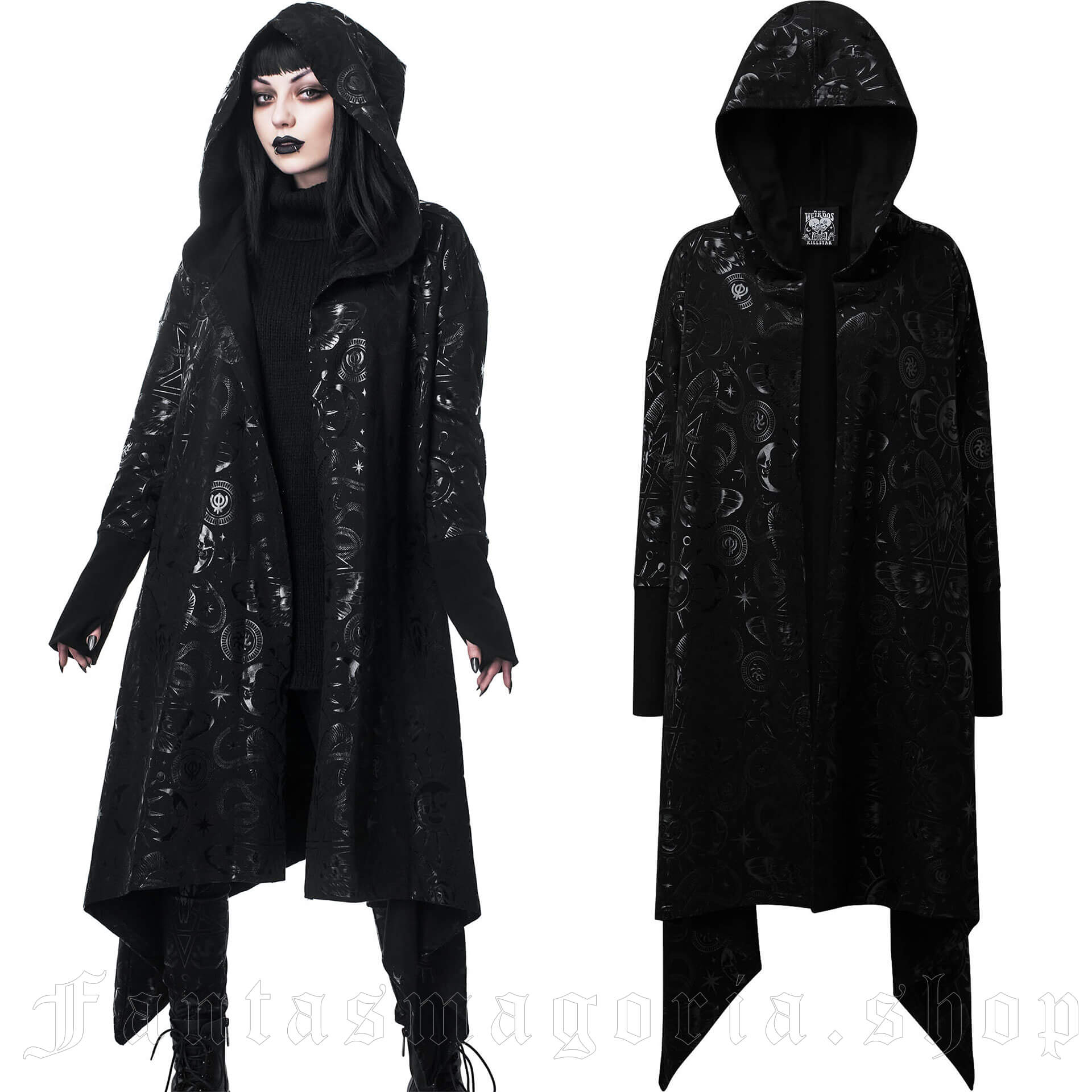 Demon Hooded Cardigan - Killstar | Fantasmagoria.shop