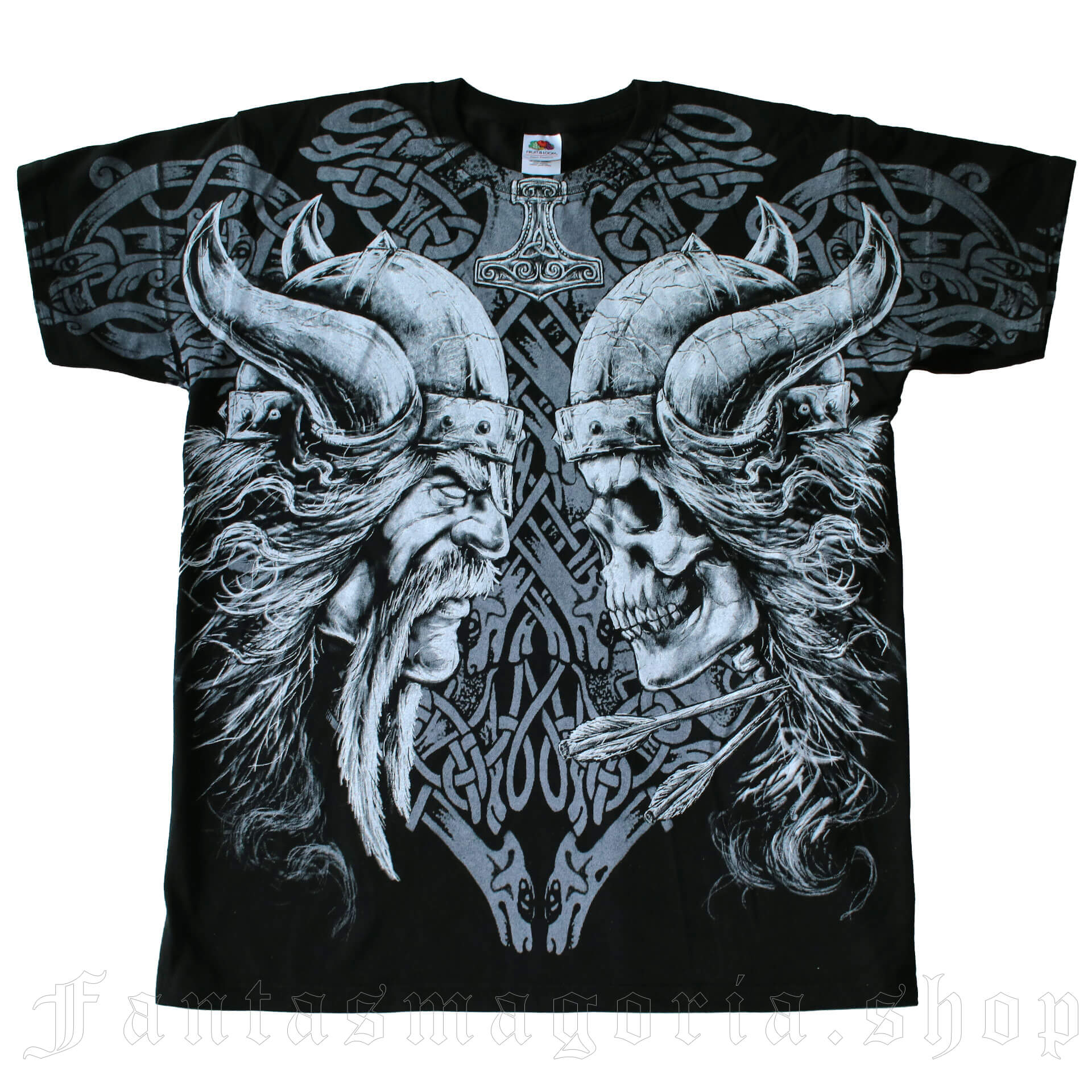 Viking'S Strength T-Shirt T49 by ROCK MERCH brand