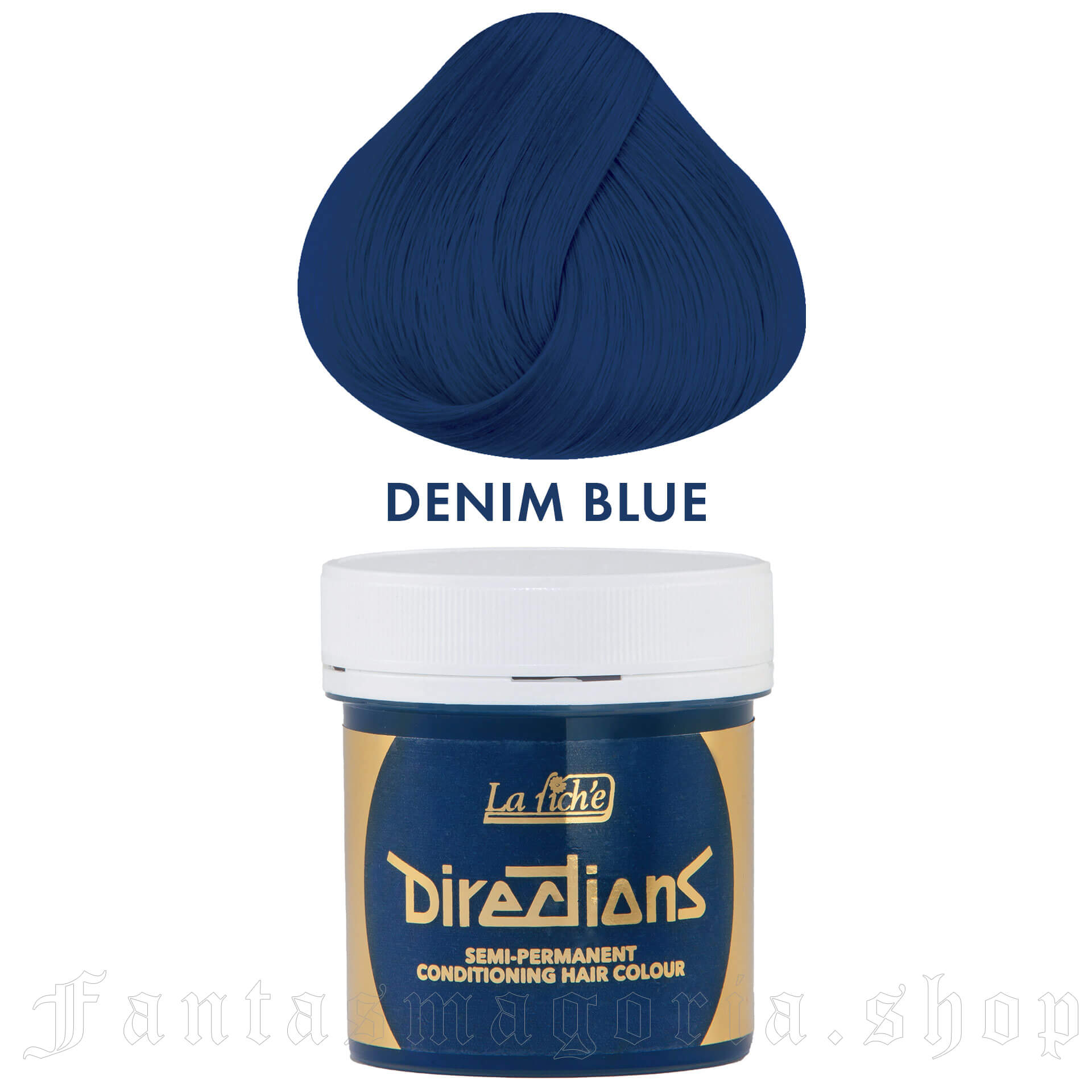 Denim Blue Hair Coloring Balsam - Directions - DIRECTTIONS/DENIM-BLUE 1