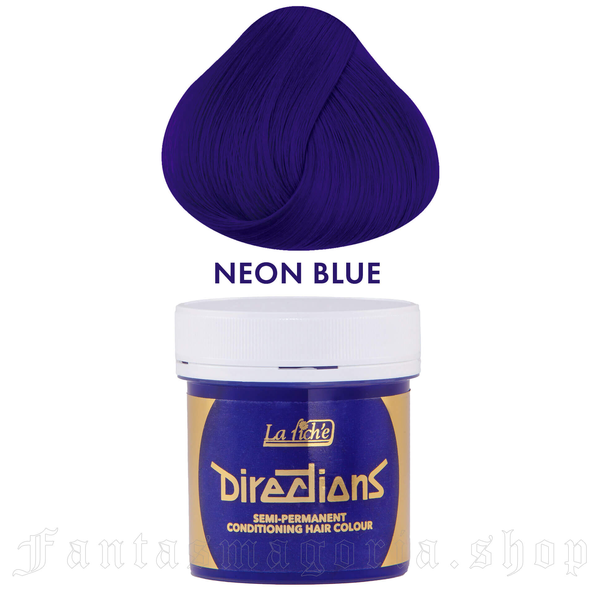 Neon Blue Hair Coloring Balsam - Directions - DIRECTIONS/NEON-BLUE 1