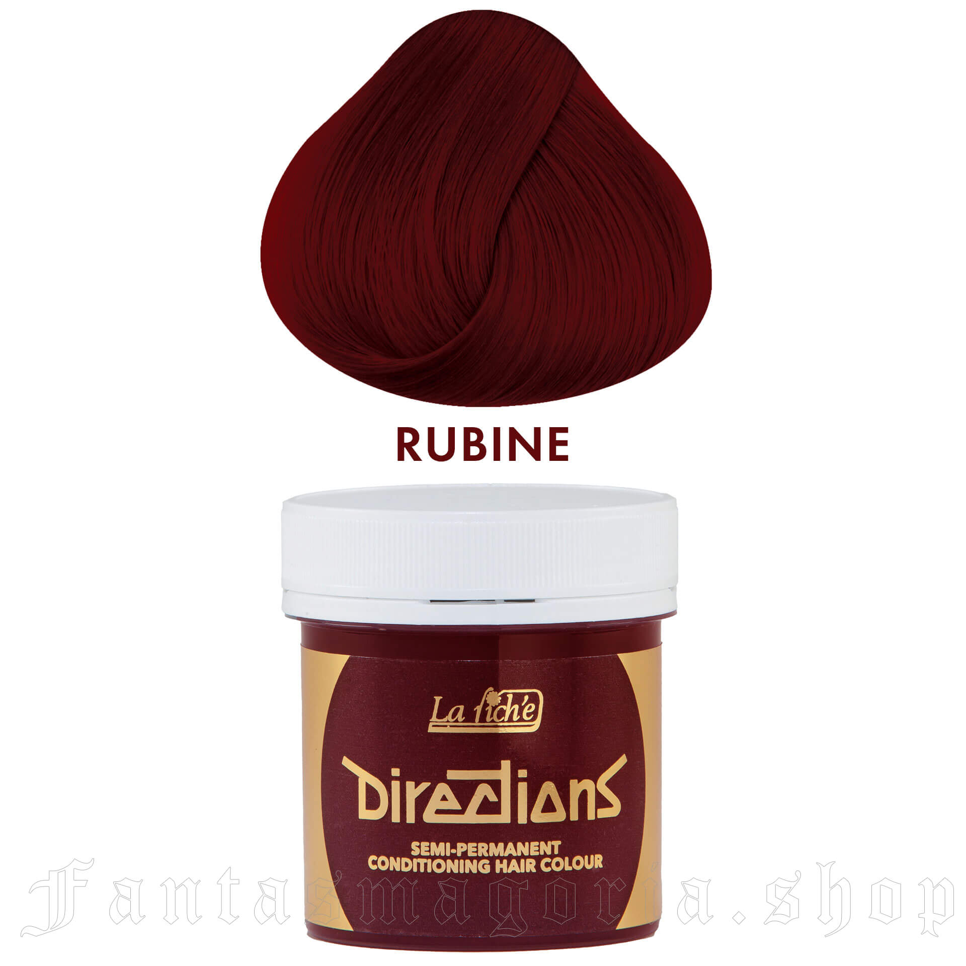Rubine Hair Coloring Balsam - Directions - DIRECTIONS/RUBINE 1
