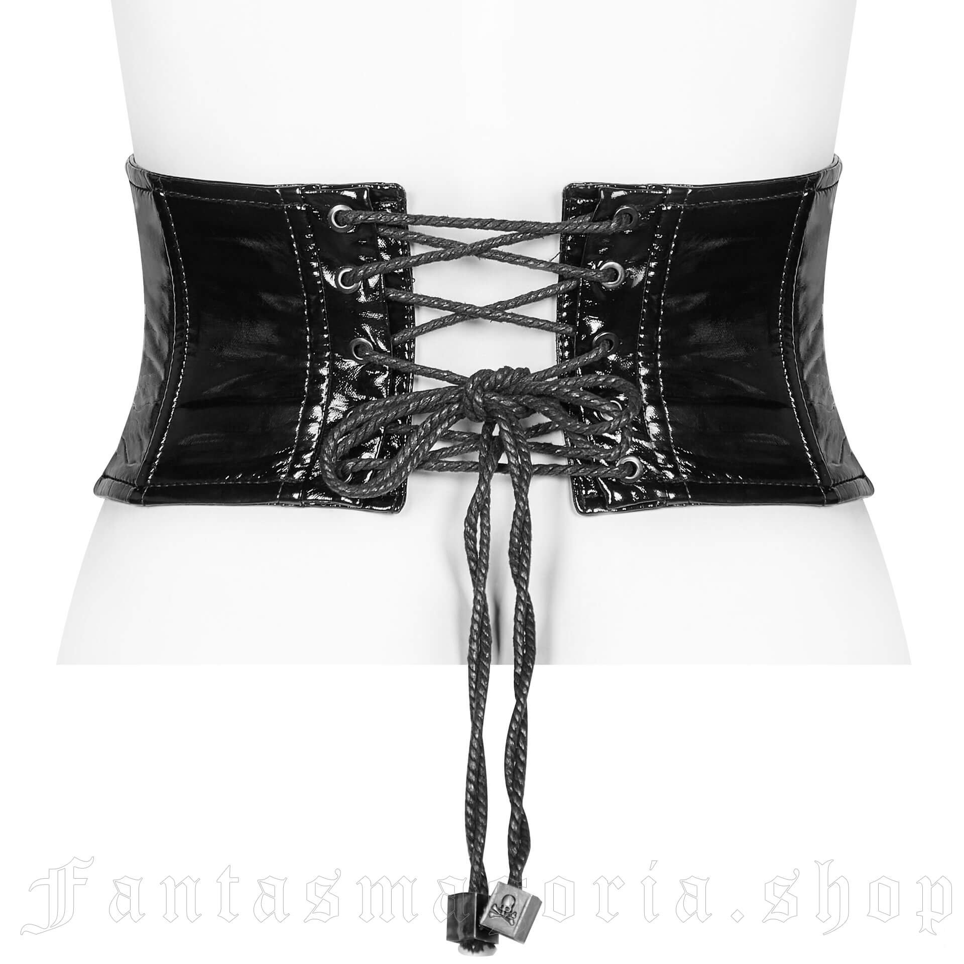 Black Cage Corset WS-273 by PUNK RAVE brand