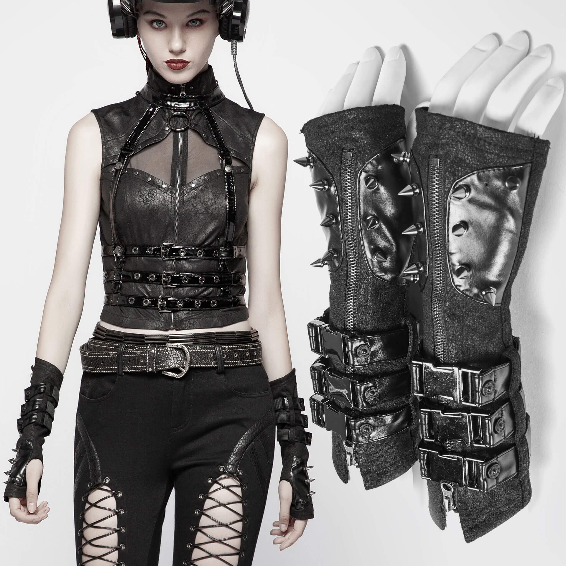 Assassin'S Creed Gloves - Punk Rave - WS-278/Female 1