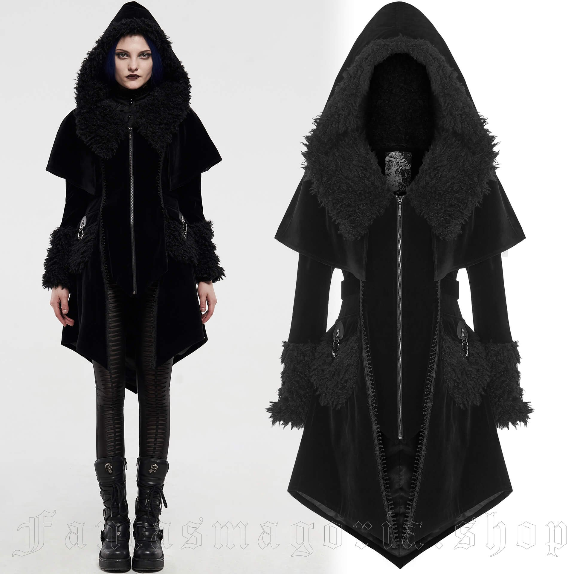 Witchnight Coat WY-1221 by PUNK RAVE brand