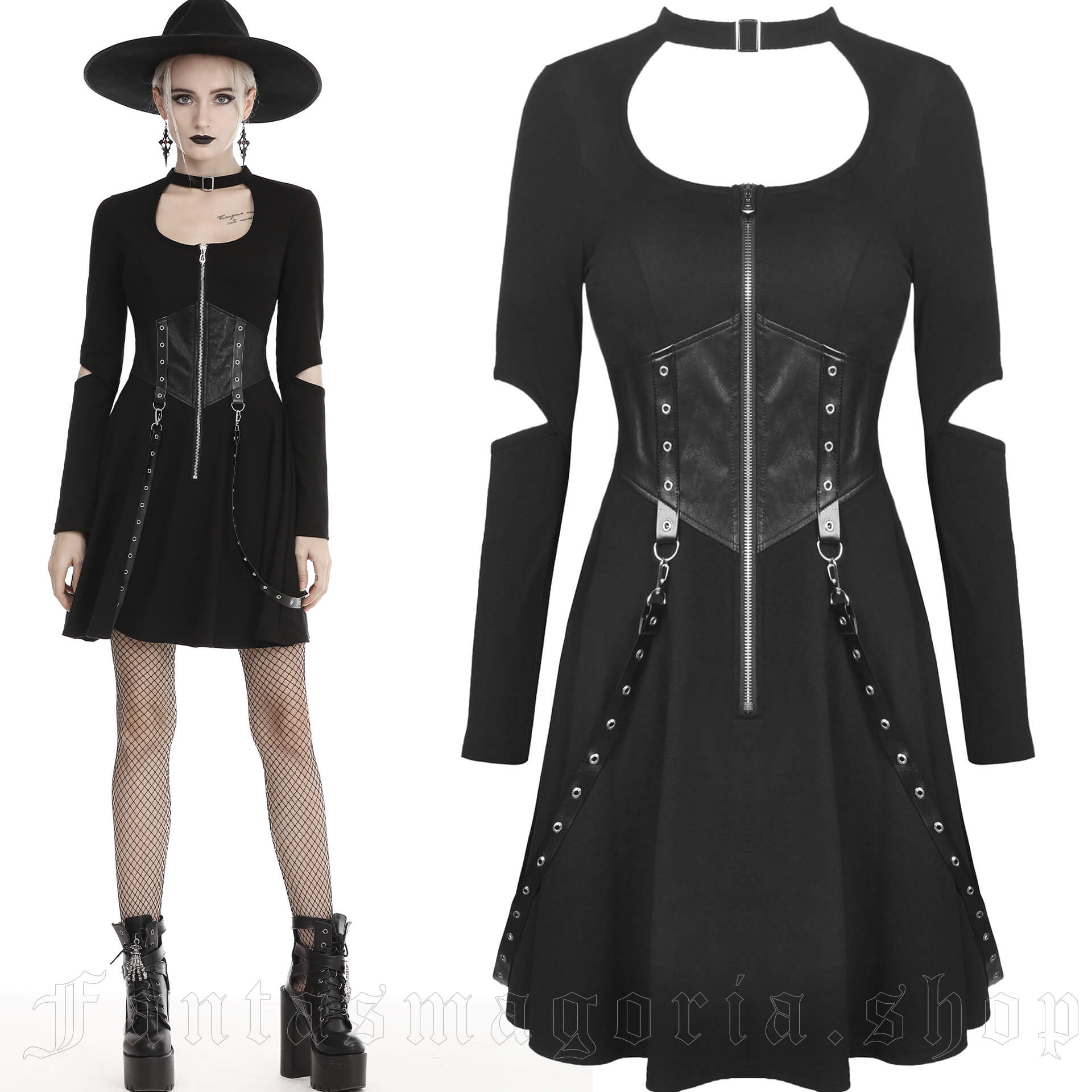 Abyss of Time Dress - Dark in Love - DW439 1