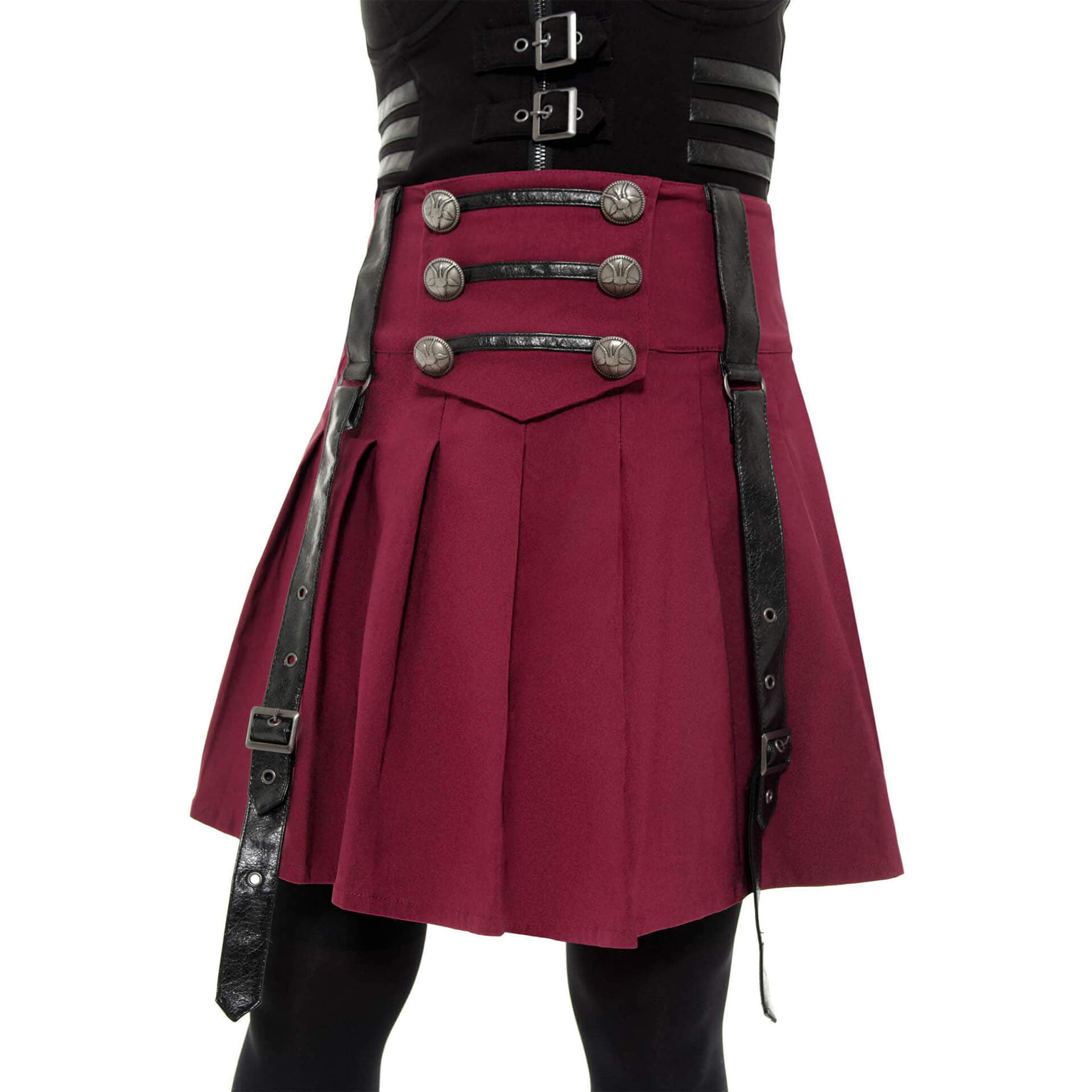 Dark Academy Blood Mini Skirt - Killstar - KSRA002427 1