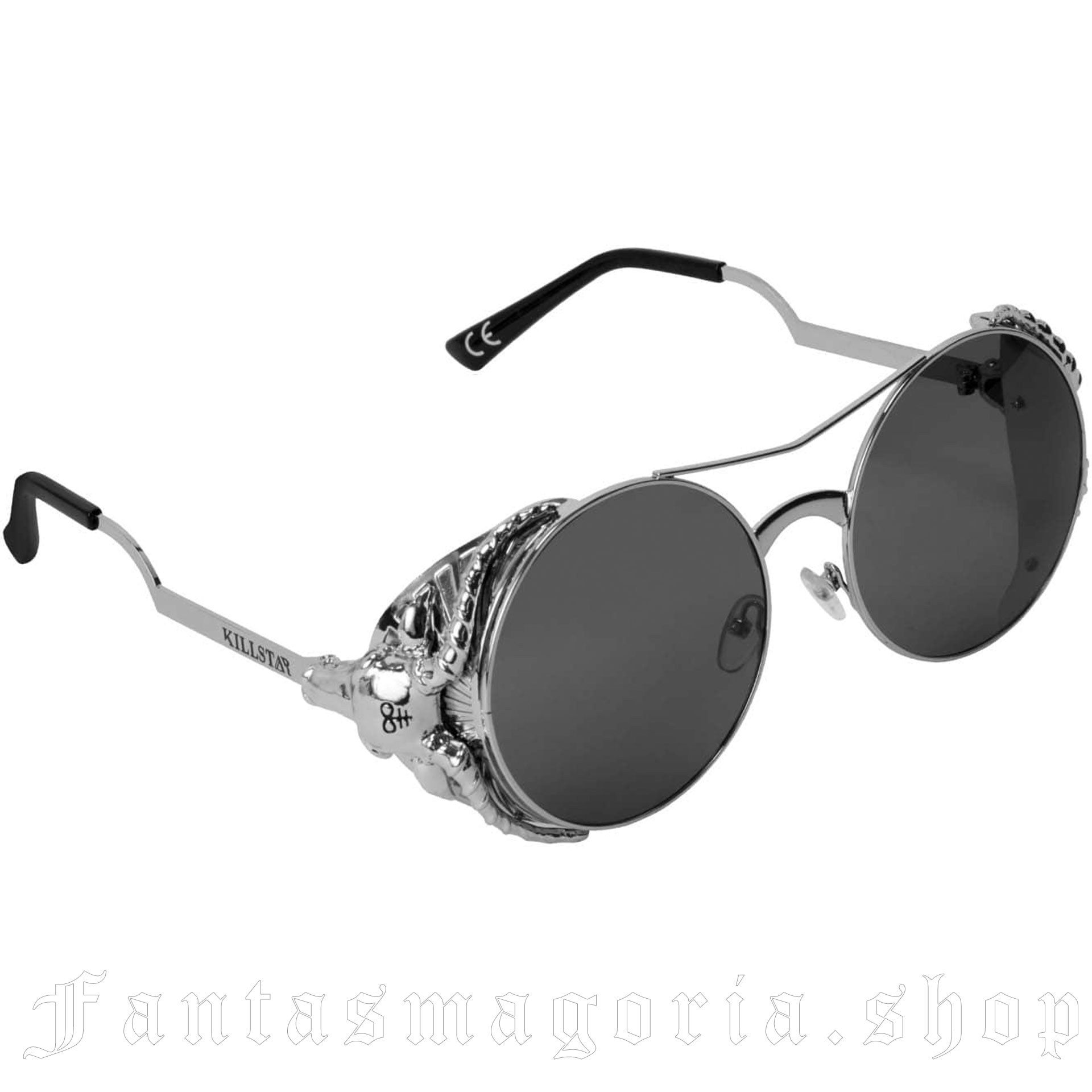Baphomet Silver Sunglasses Killstar KSRA002725 1