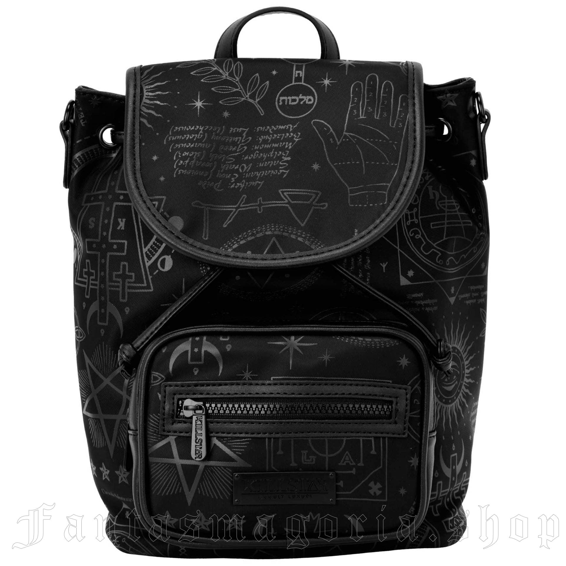 Black Mini Backpack - Killstar KSRA002841
