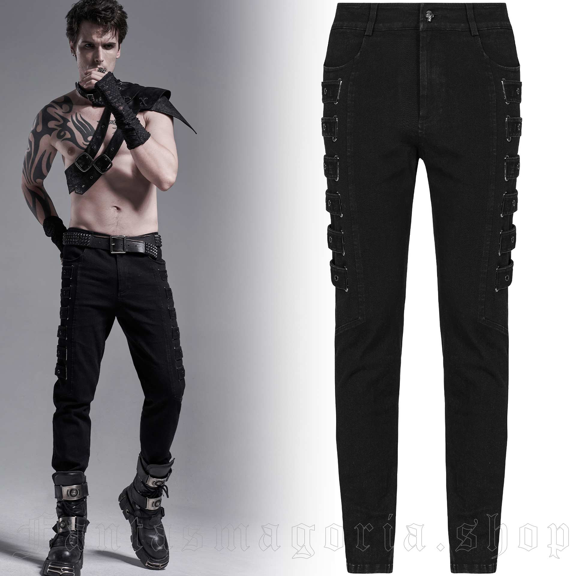 Nephilim Trousers Punk Rave WK-451 1