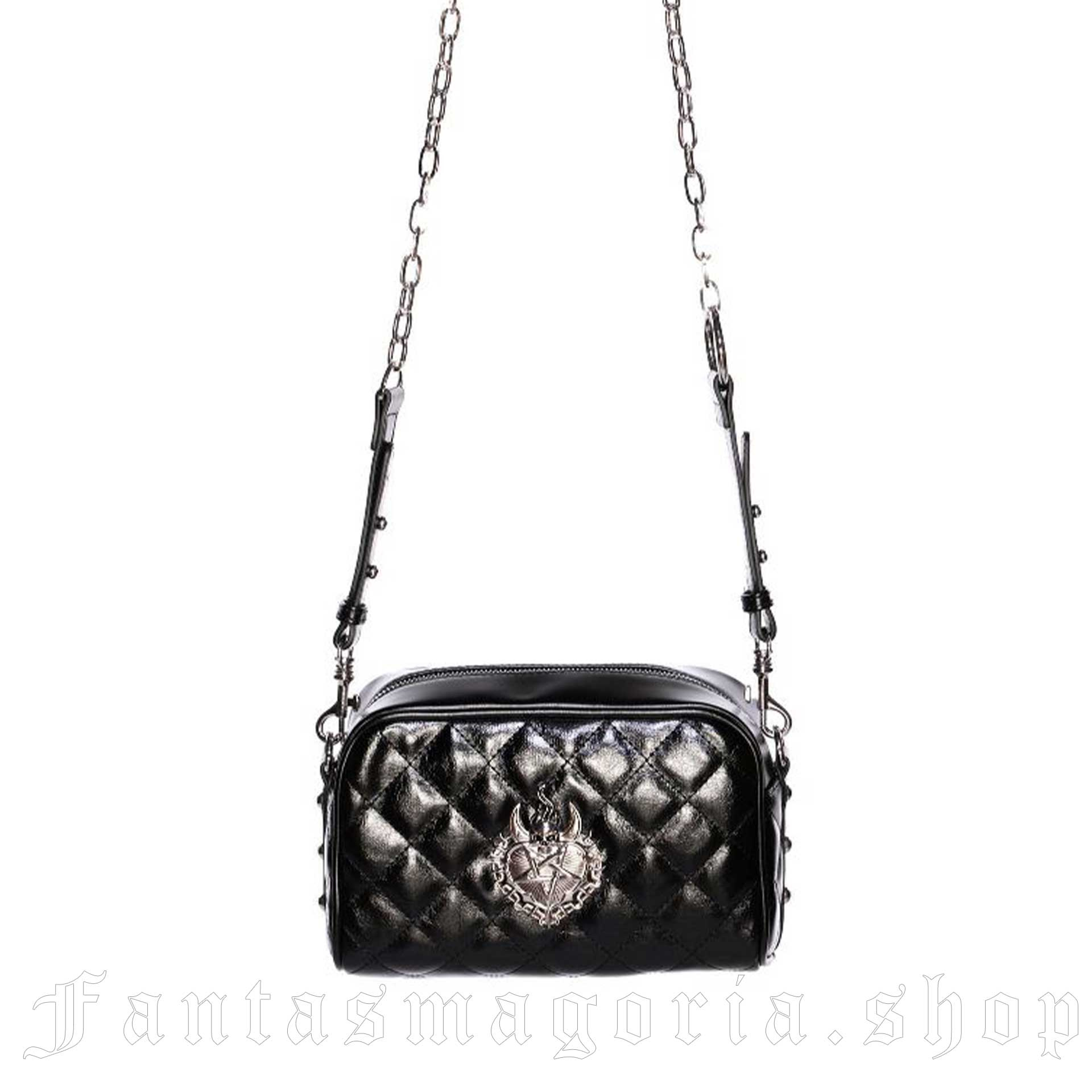 Women's Gothic Black Shoulder Bag - Killstar KSRA002965