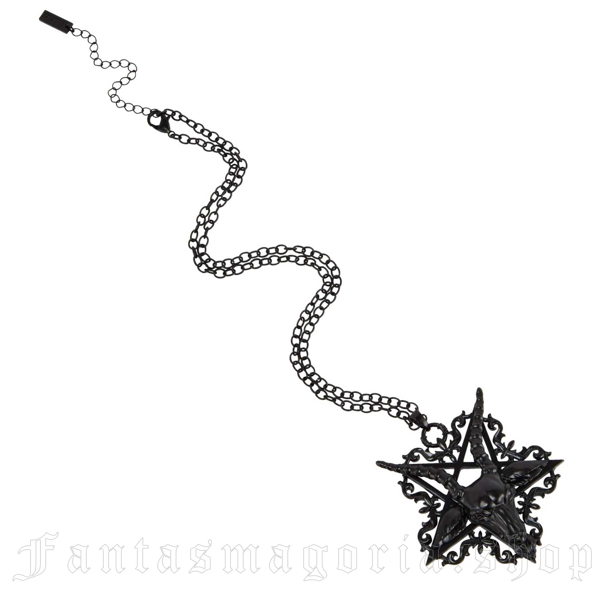 Necklace KILLSTAR - Arachna Morte - Silver