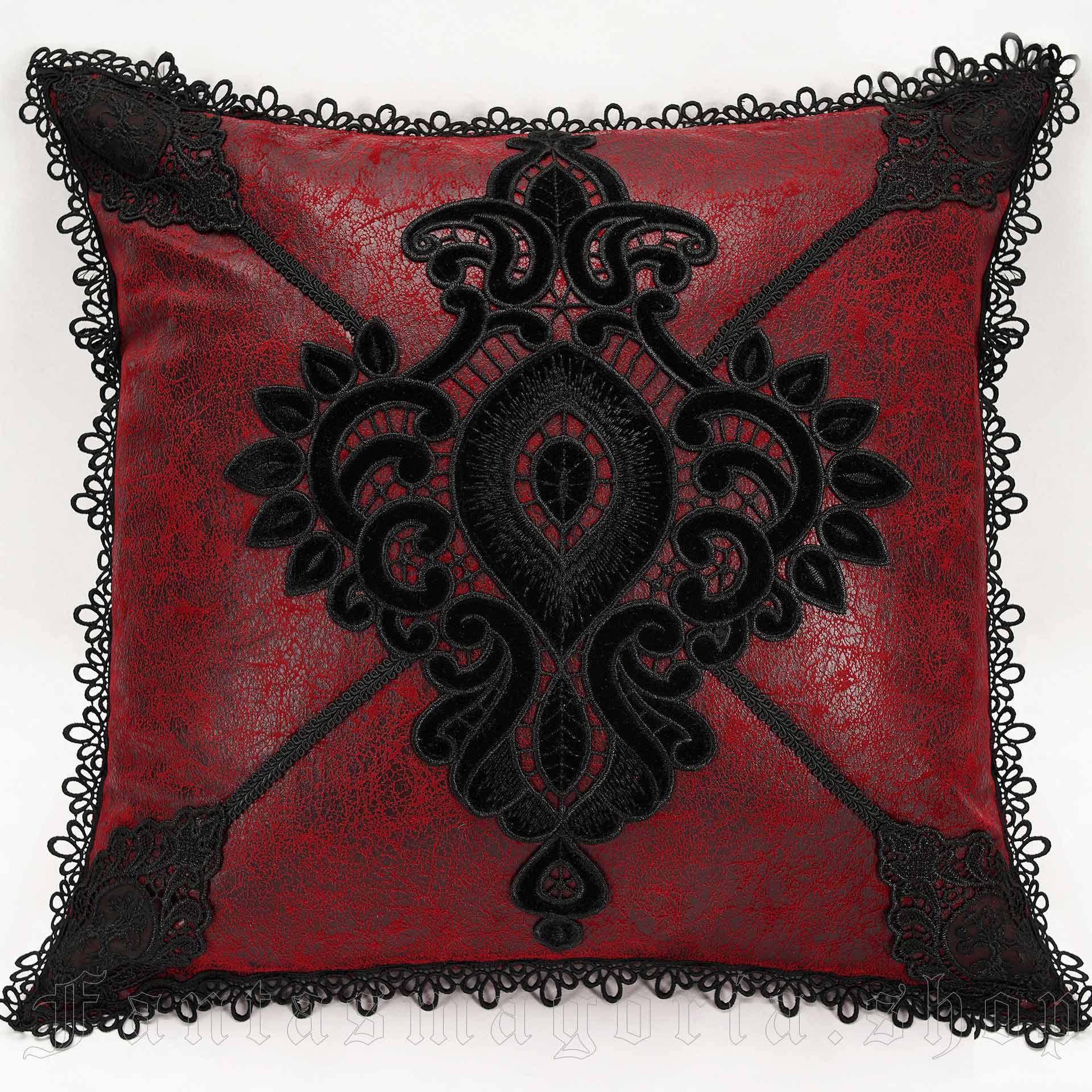 Royal Gothic Red Pillow