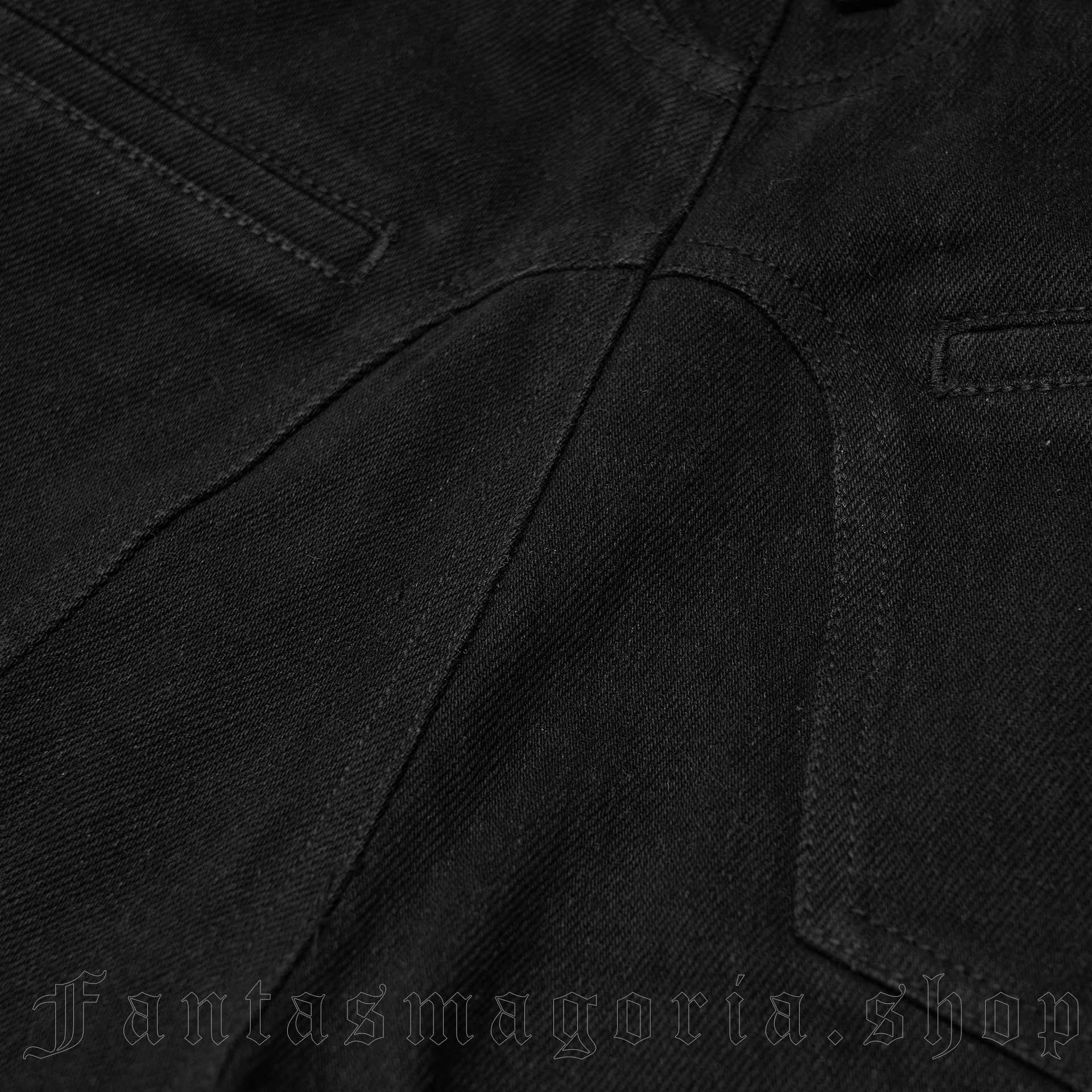 Black Dagger Shorts by PUNK RAVE brand