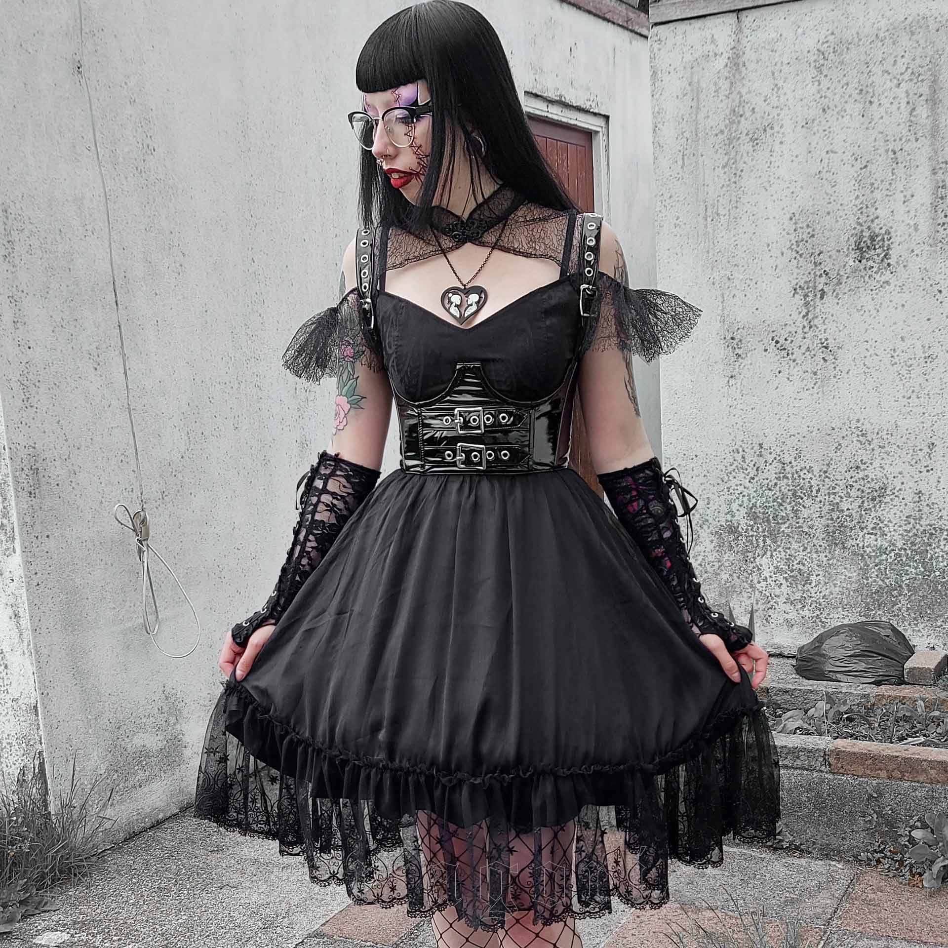 Gothic Doll Dress