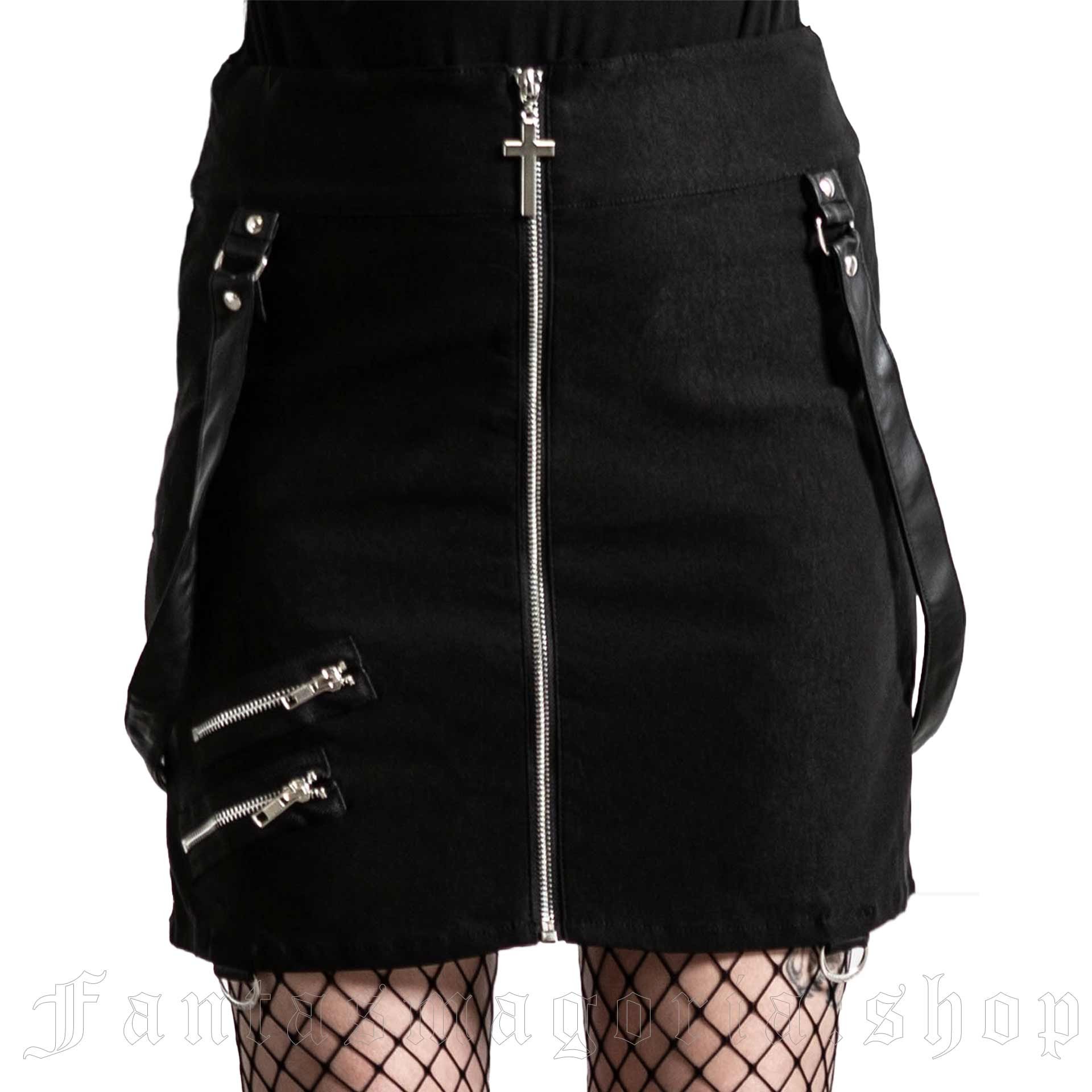 Katy Coffin Mini Skirt - Killstar | Fantasmagoria.shop
