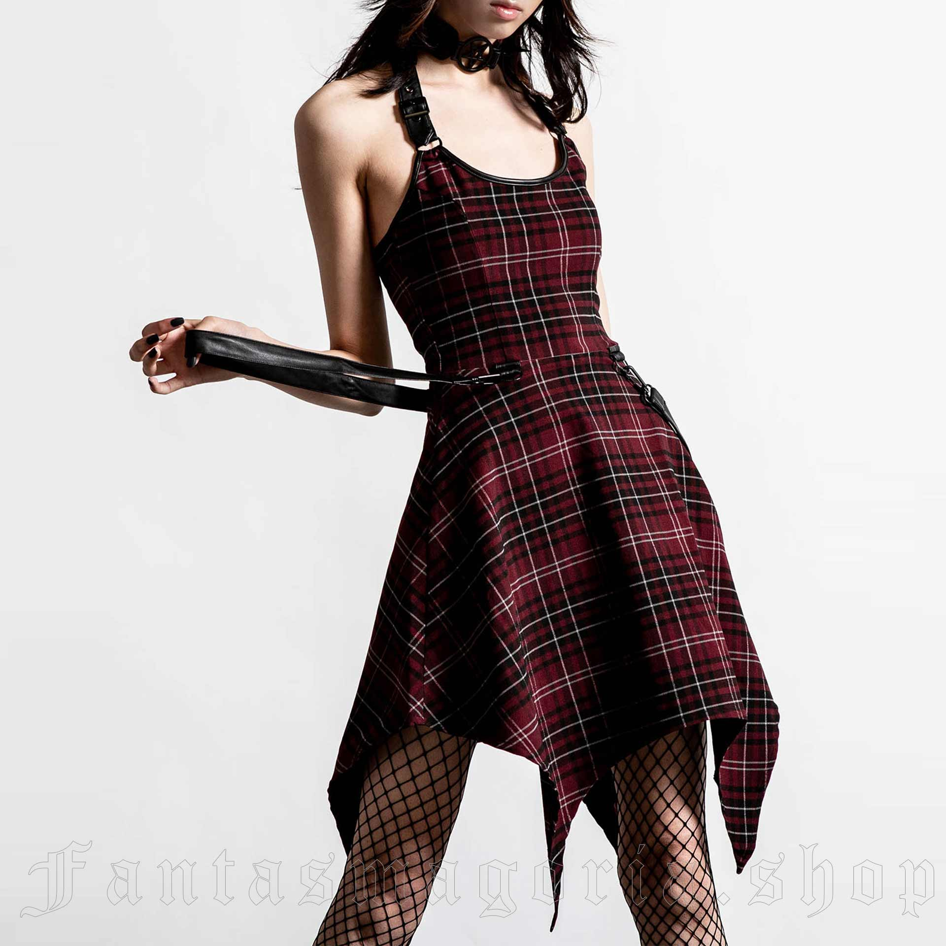 Rebellion Blood Tartan Dress - Killstar | Fantasmagoria.shop